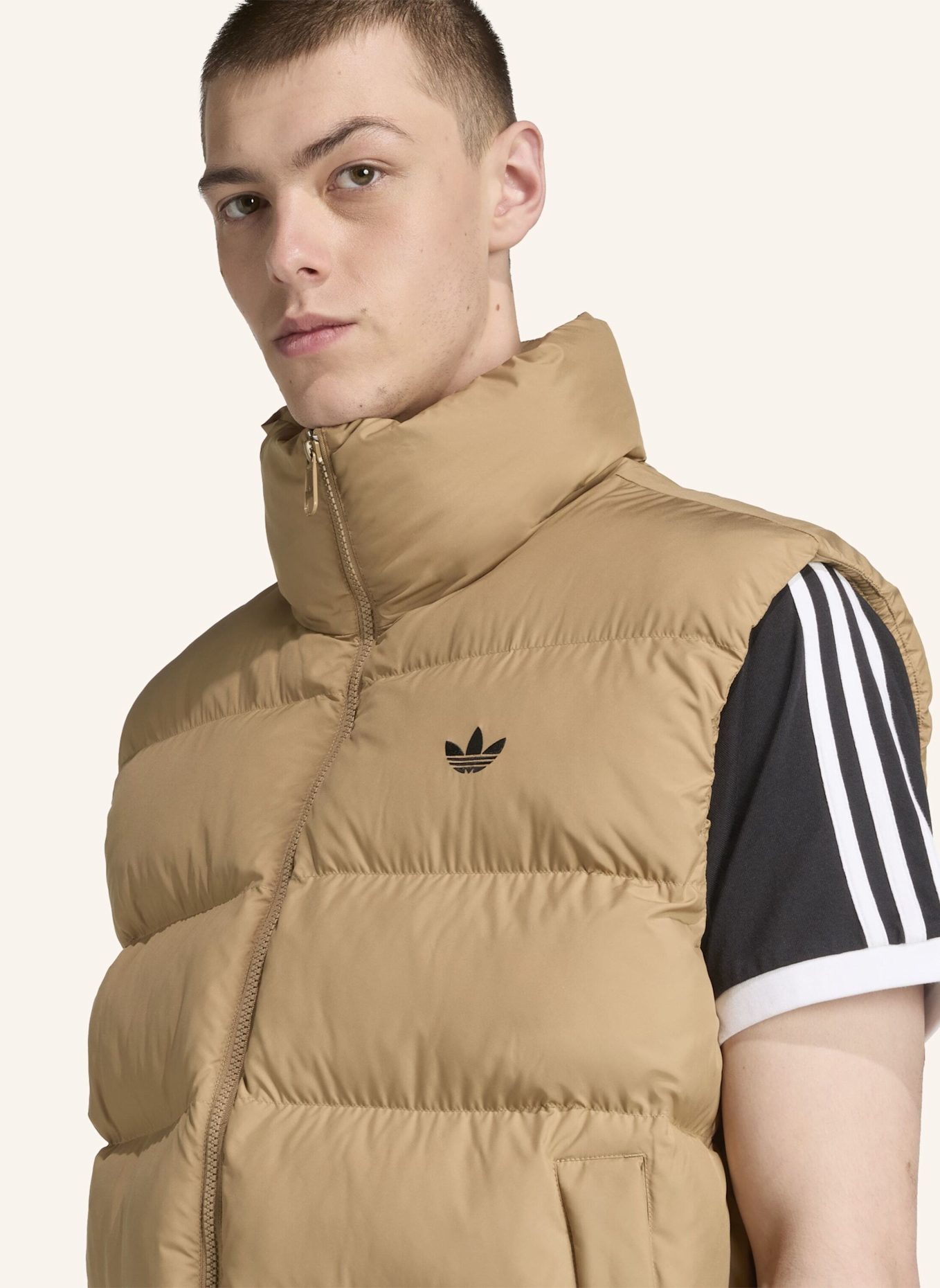 adidas Originals TONAL PUFFER WESTE: BRAUN