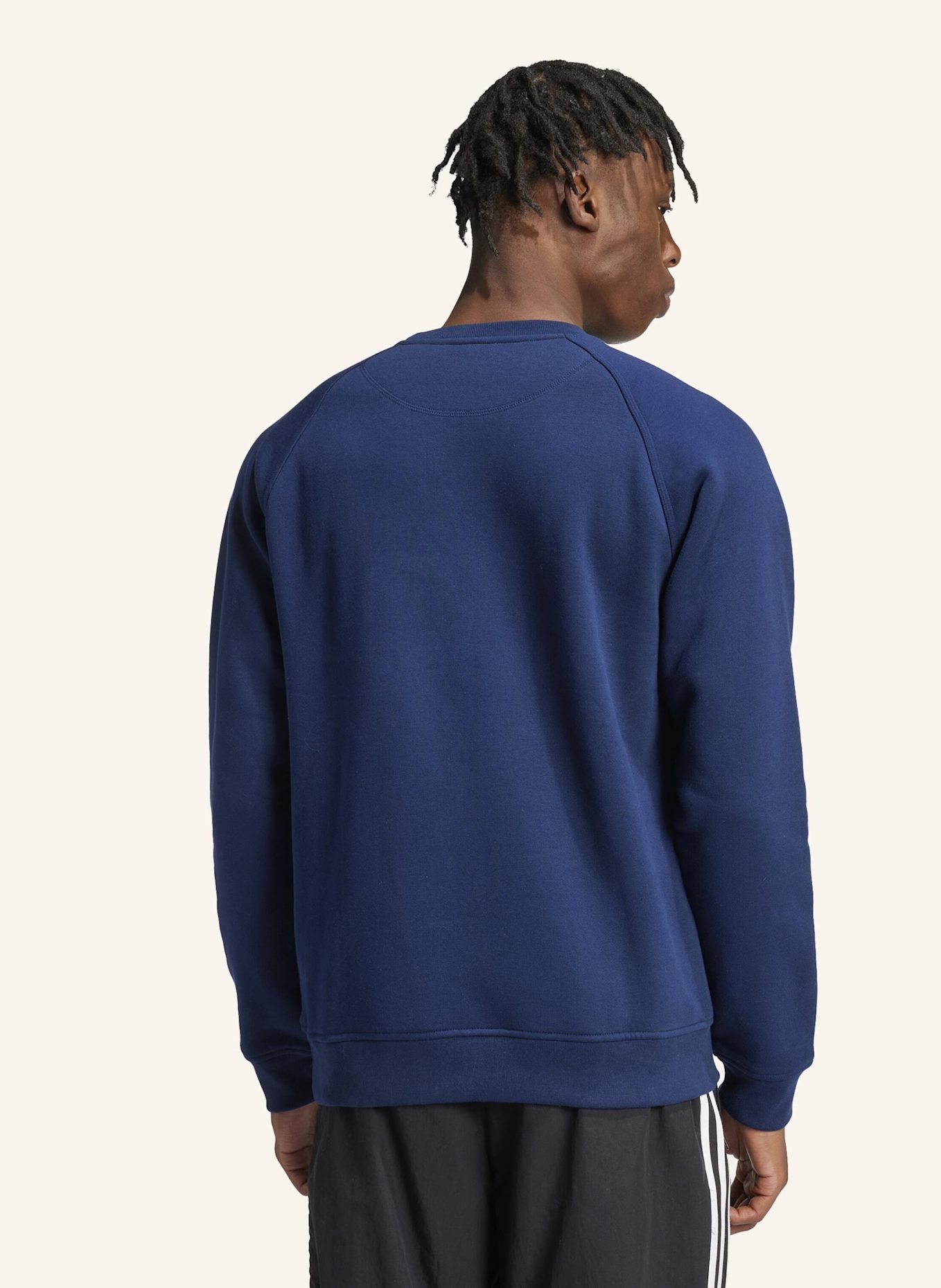 adidas Originals TREFOIL ESSENTIALS SWEATSHIRT: BLAU