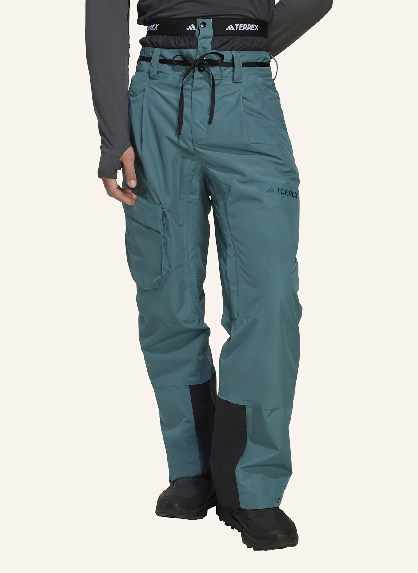 adidas TERREX TERREX XPLORIC 2 LAYER ISOLIERTE CLIMAPROOF HOSE: TÜRKIS
