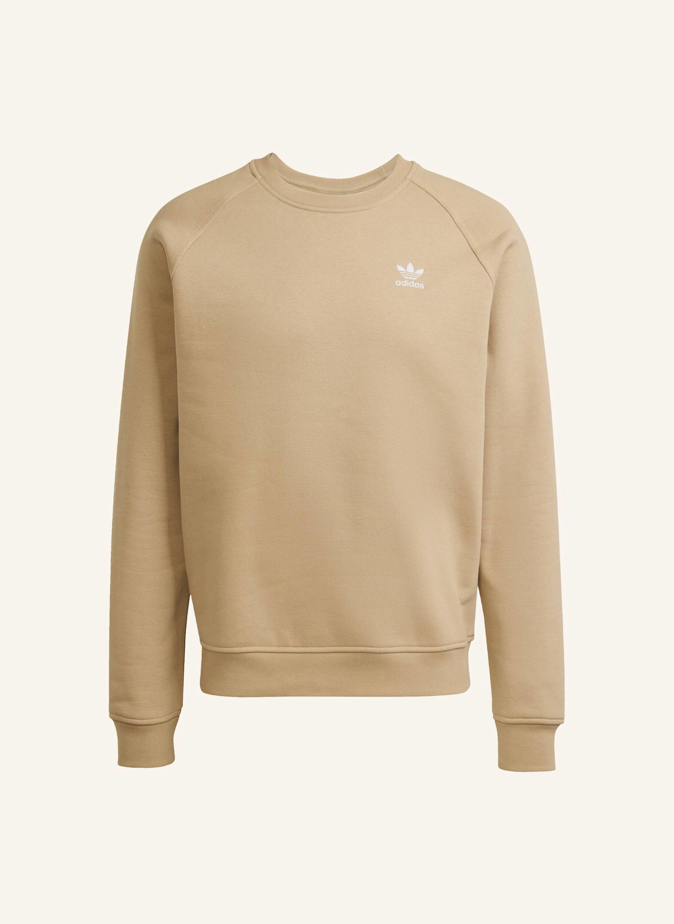 adidas Originals TREFOIL ESSENTIALS SWEATSHIRT: BEIGE