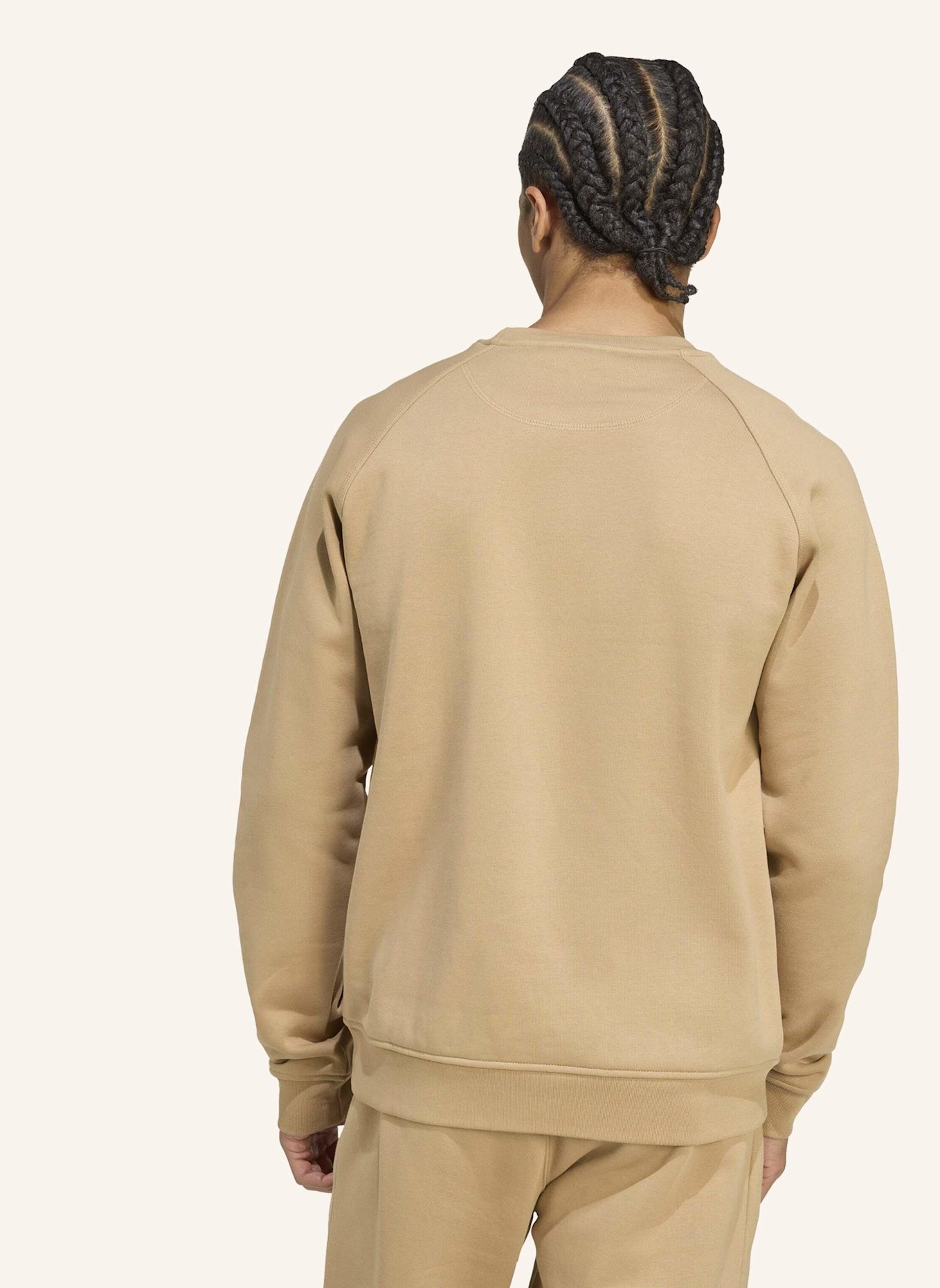 adidas Originals TREFOIL ESSENTIALS SWEATSHIRT: BEIGE