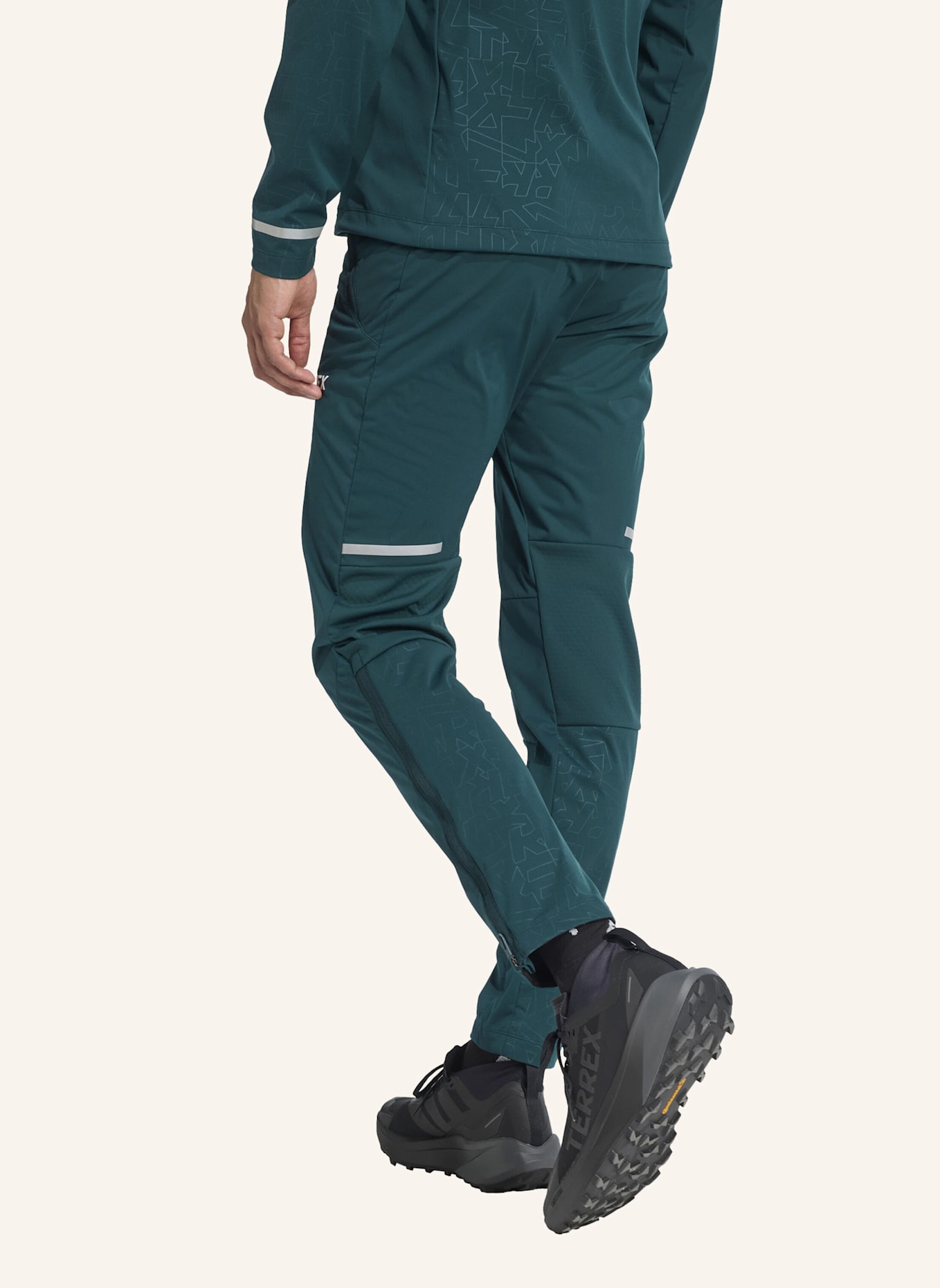 adidas TERREX TERREX XPERIOR CROSS-COUNTRY SKI SOFTSHELL-HOSE: GRÜN