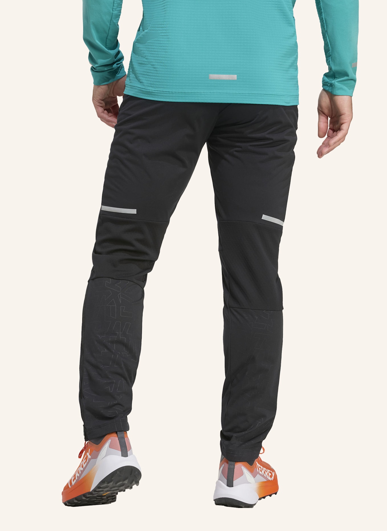 adidas TERREX TERREX XPERIOR CROSS-COUNTRY SKI SOFTSHELL-HOSE: SCHWARZ