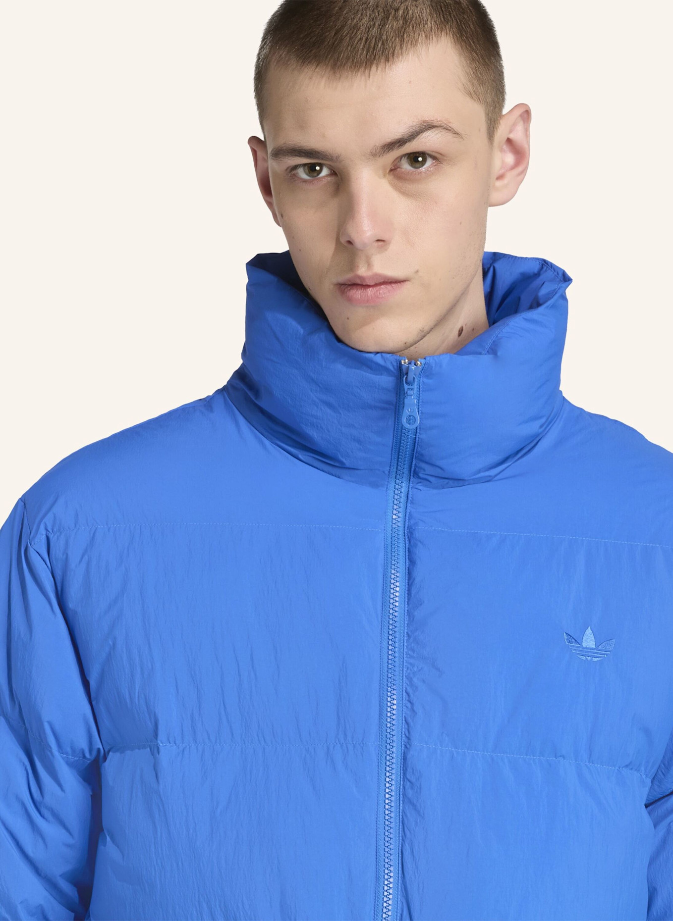 adidas Originals ADIDAS ORIGINALS KUNSTDAUNEN PUFFER JACKE: BLAU
