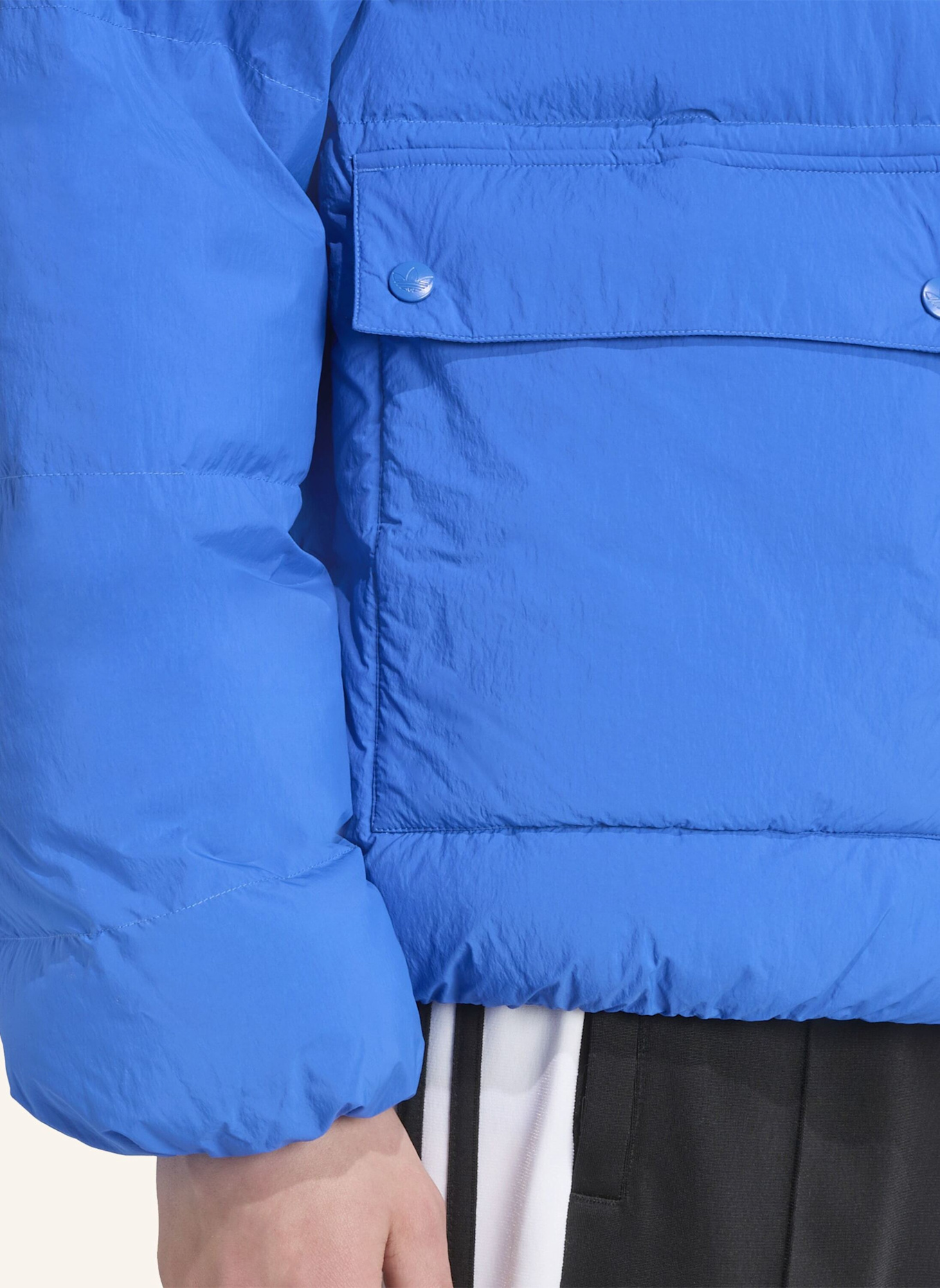 adidas Originals ADIDAS ORIGINALS KUNSTDAUNEN PUFFER JACKE: BLAU