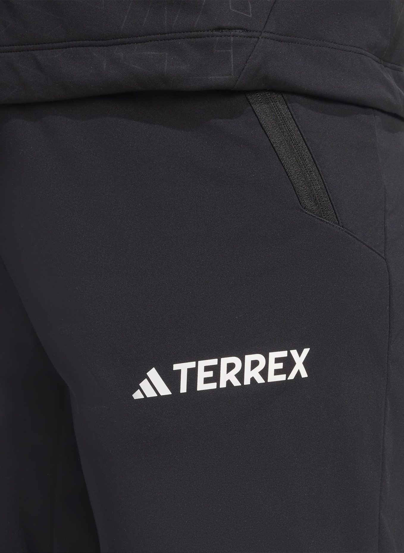 adidas TERREX TERREX XPERIOR CROSS-COUNTRY SKI SOFTSHELL-HOSE: SCHWARZ