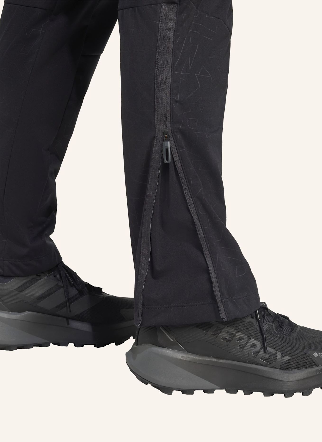 adidas TERREX TERREX XPERIOR CROSS-COUNTRY SKI SOFTSHELL-HOSE: SCHWARZ