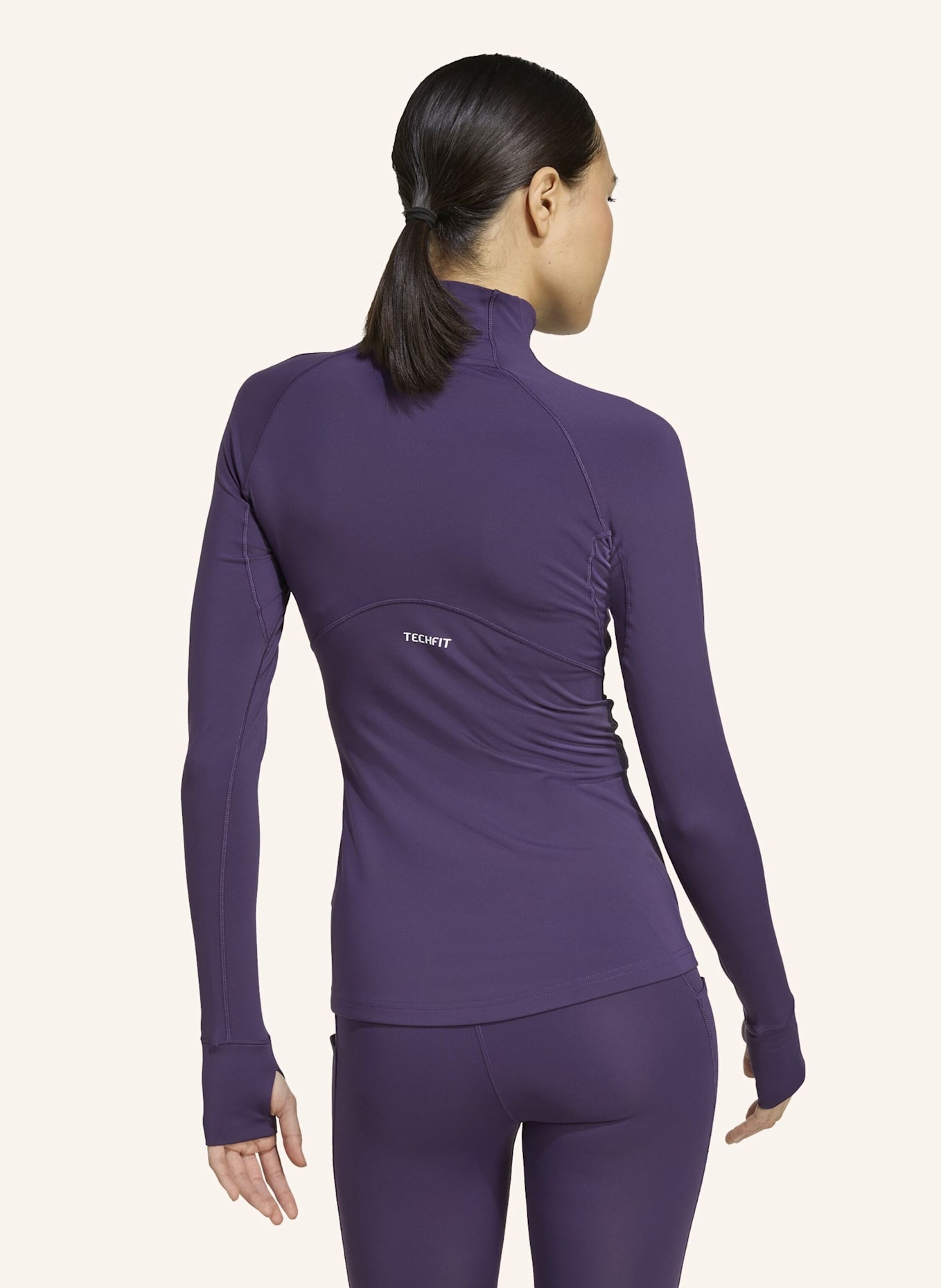 adidas ADIDAS TECHFIT COLD.RDY LONGSLEEVE: LILA