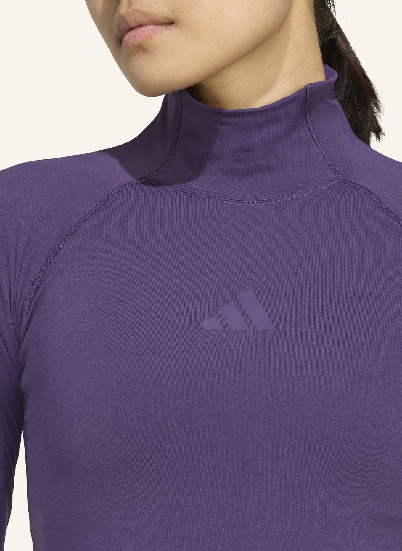 adidas ADIDAS TECHFIT COLD.RDY LONGSLEEVE: LILA