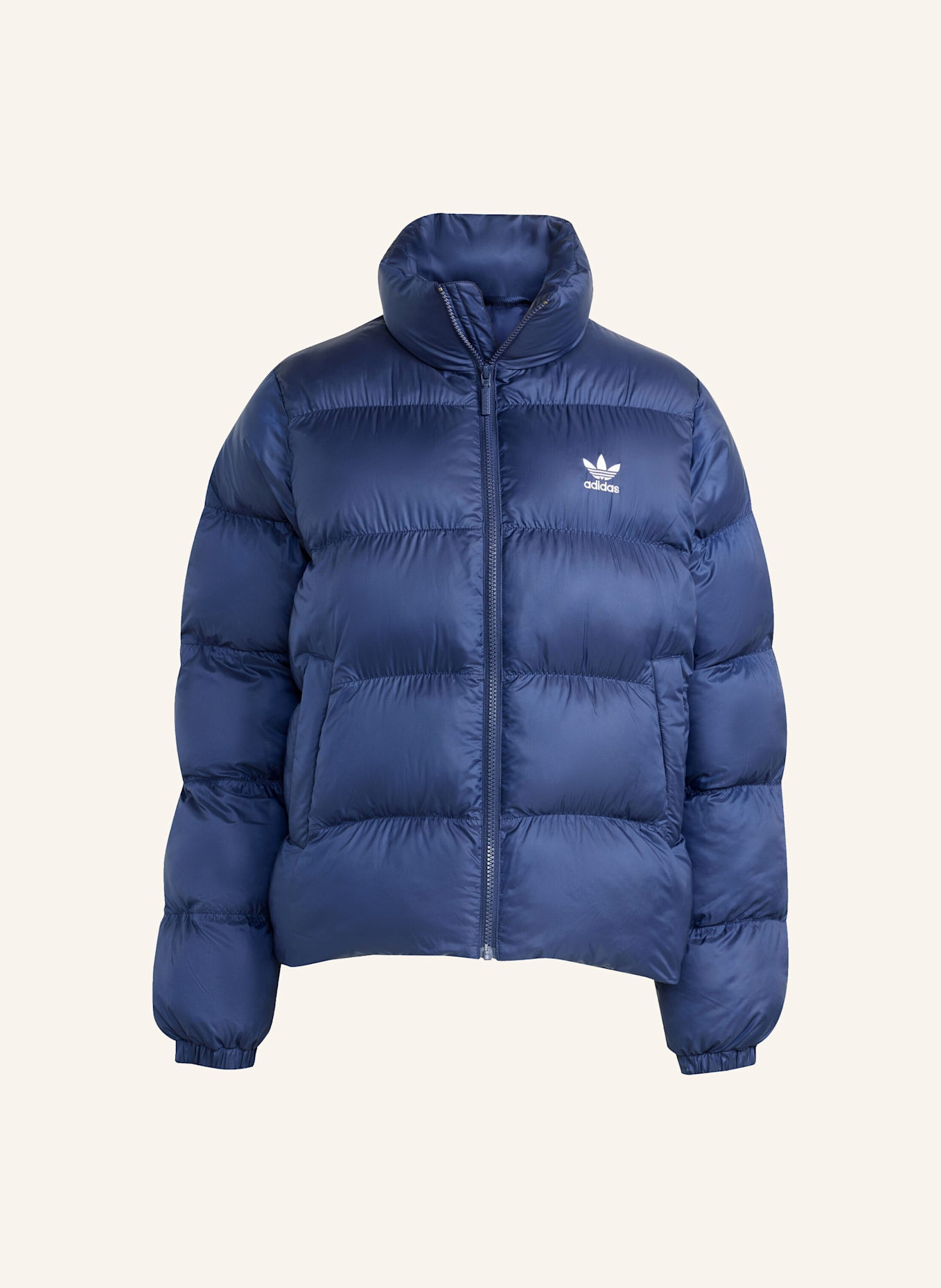 adidas Originals ADICOLOR SHORT PUFFER JACKE: BLAU