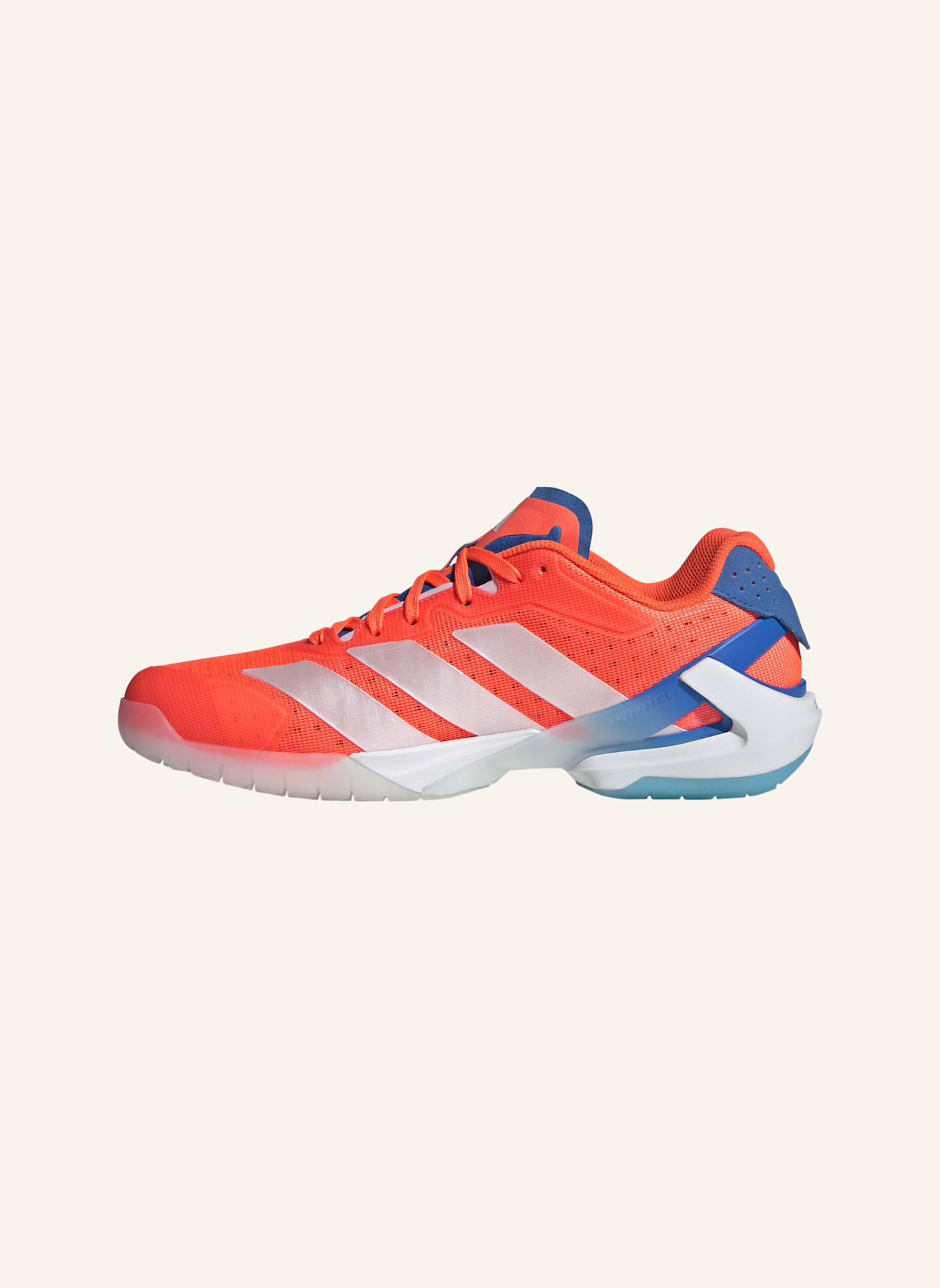 adidas Indoorschuhe ADIZERO COUNTERBLAST: ORANGE/ WEISS/ BLAU