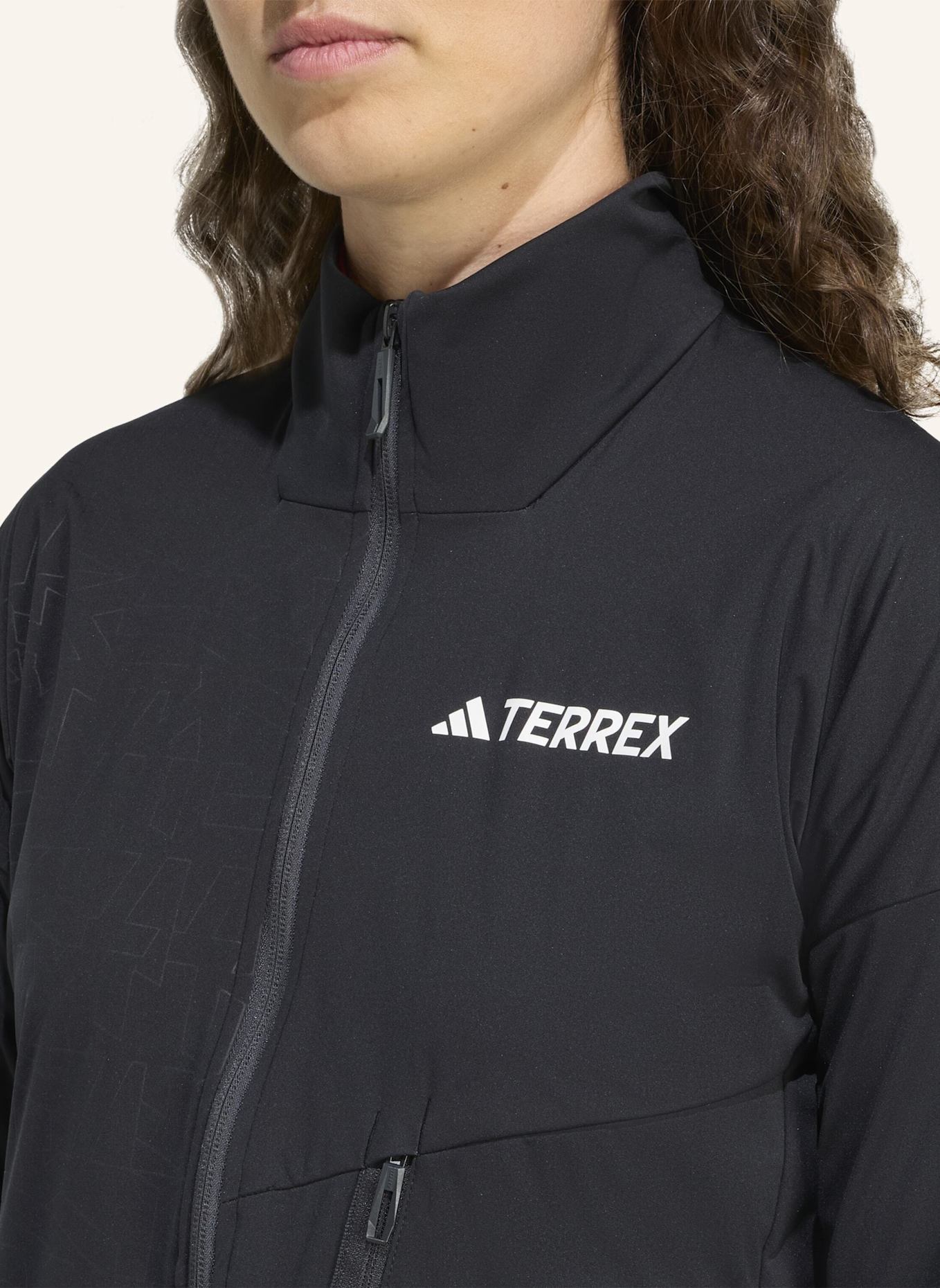 adidas TERREX TERREX XPERIOR CROSS-COUNTRY SKI SOFTSHELL-JACKE: SCHWARZ
