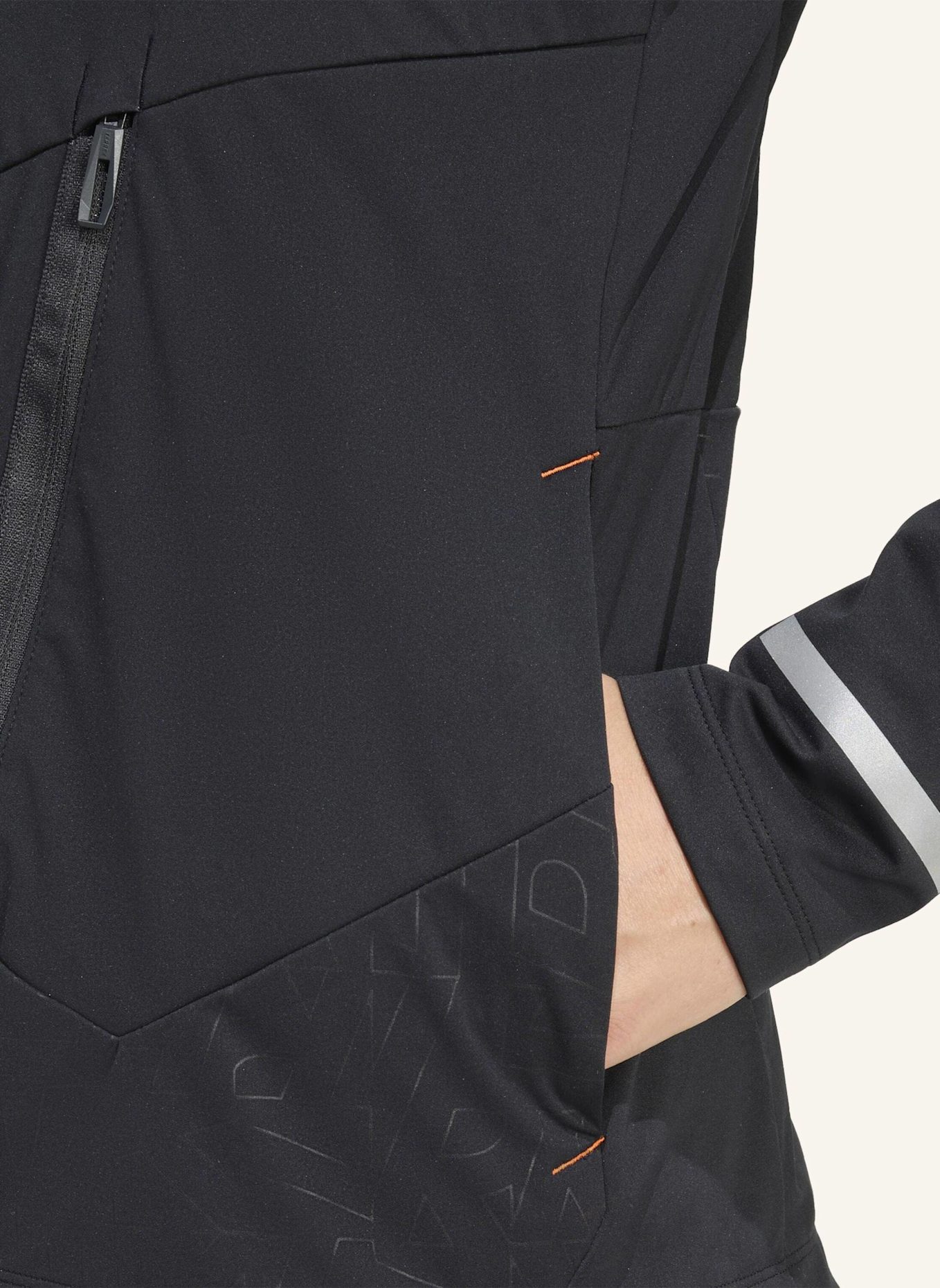 adidas TERREX TERREX XPERIOR CROSS-COUNTRY SKI SOFTSHELL-JACKE: SCHWARZ