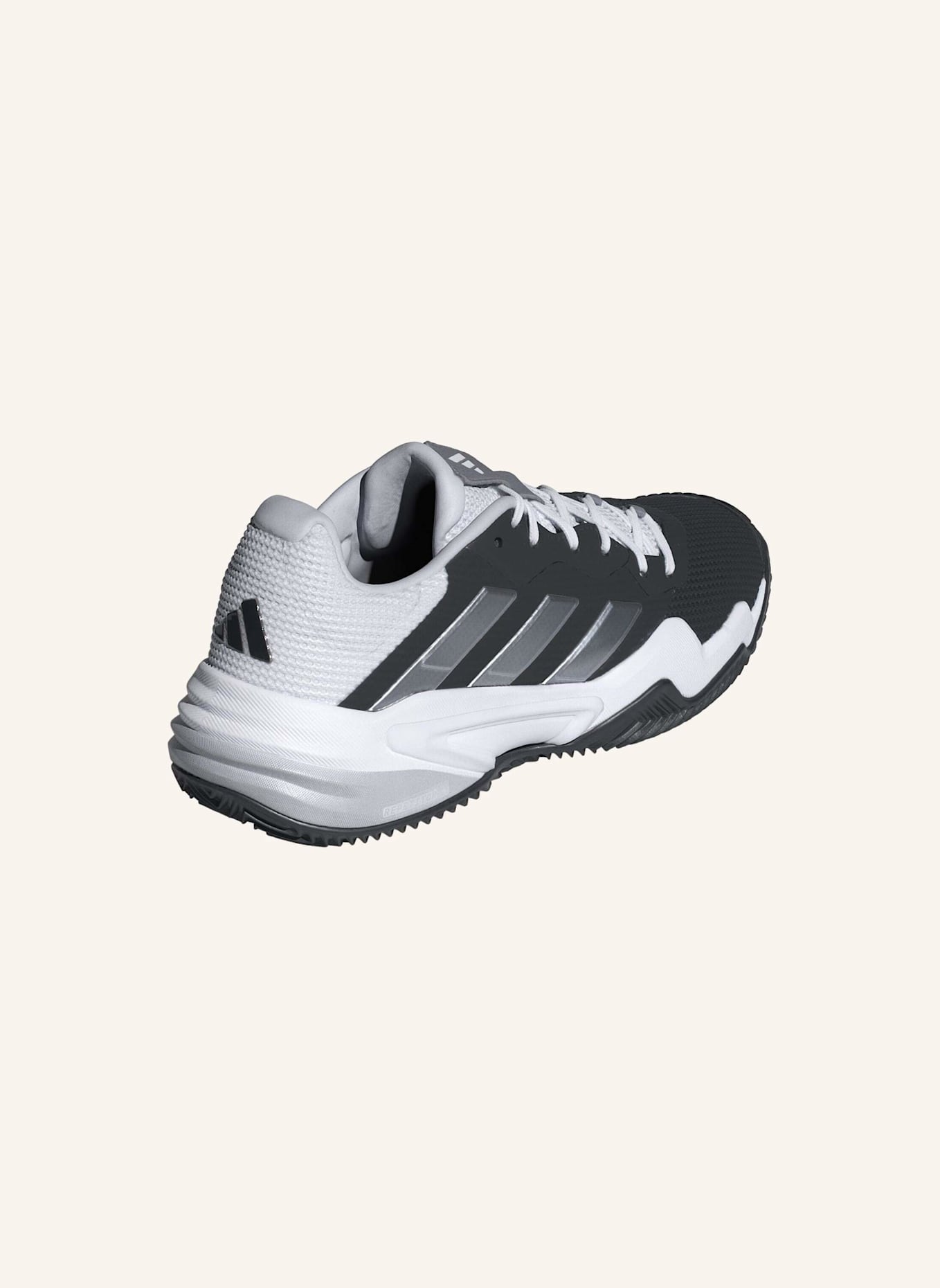 adidas BARRICADE 13 CLAY TENNISSCHUHE: SCHWARZ/ WEISS/ GRAU