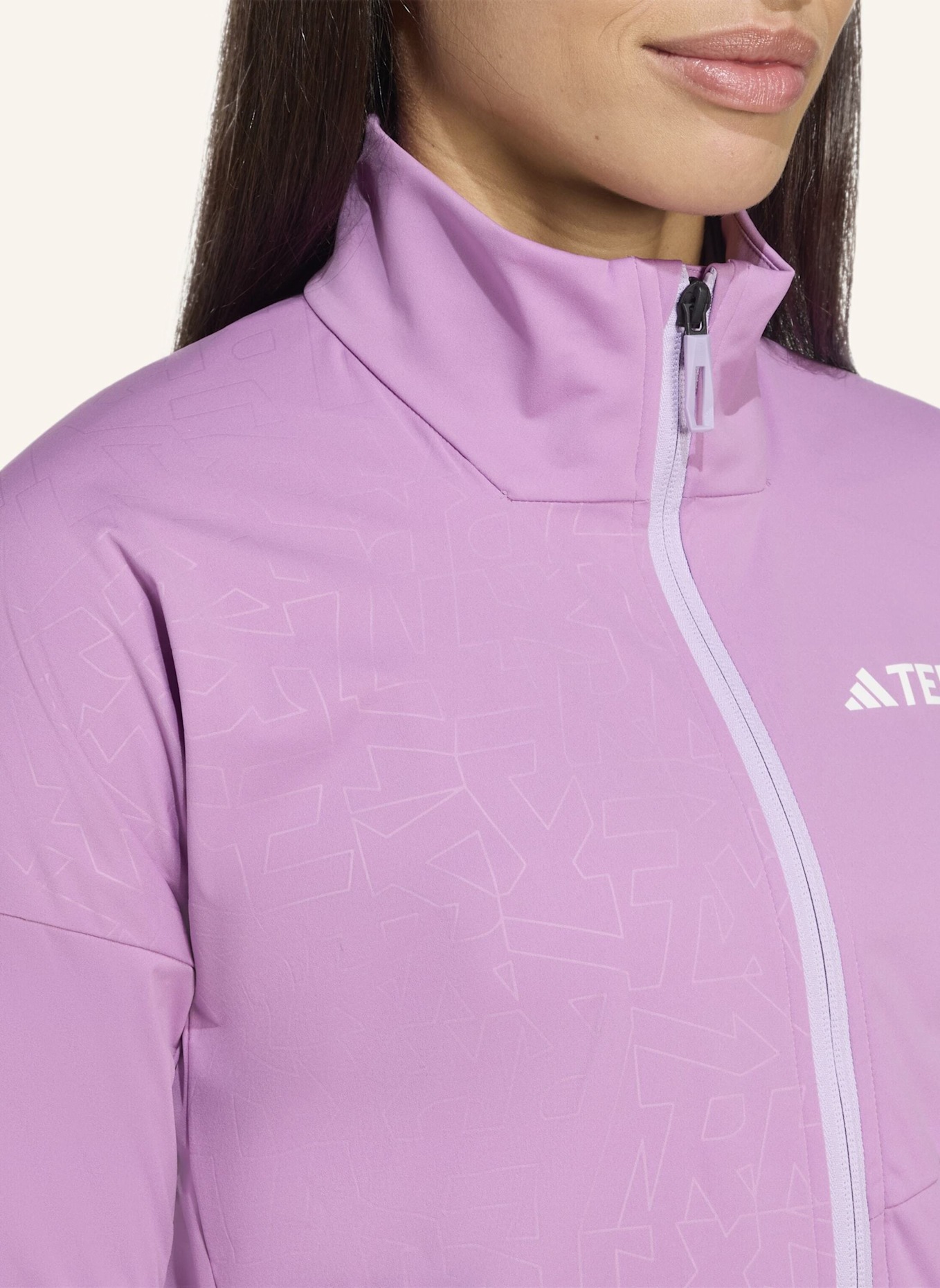 adidas TERREX TERREX XPERIOR CROSS-COUNTRY SKI SOFTSHELL-JACKE: LILA