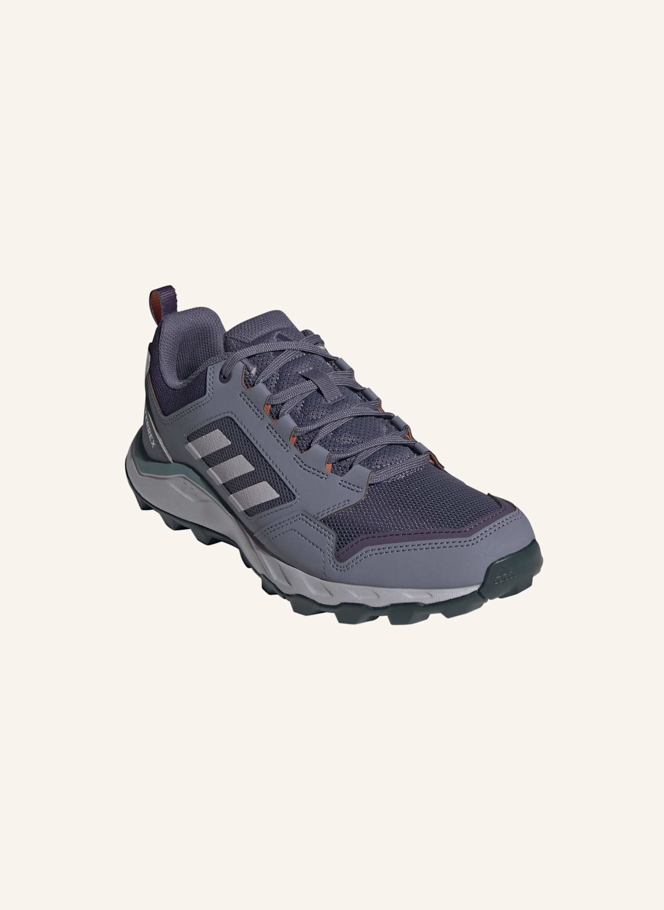 adidas TERREX TRACEROCKER 2.0 TRAILRUNNING-SCHUH: LILA/ GRAU/ ORANGE