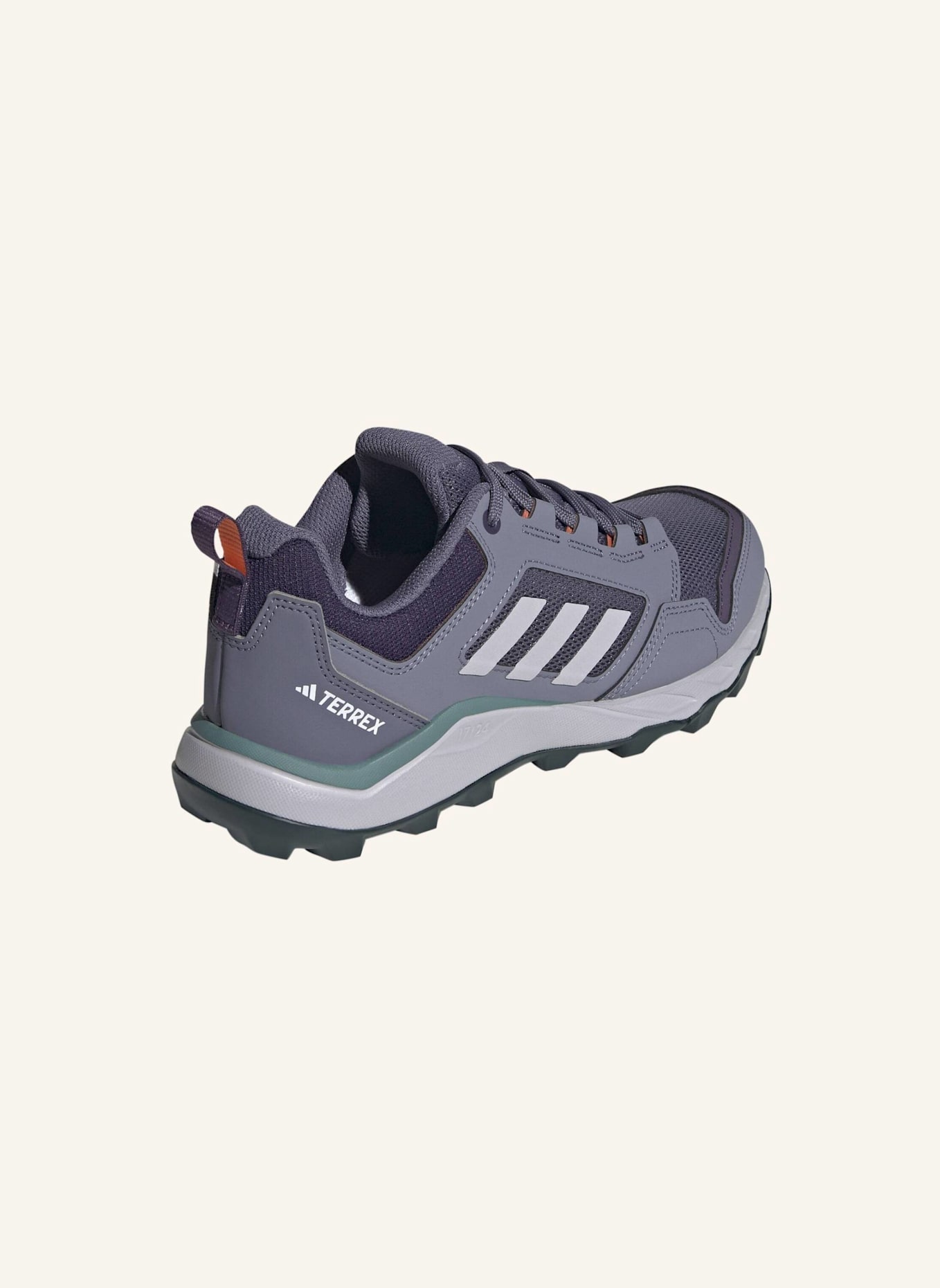adidas TERREX TRACEROCKER 2.0 TRAILRUNNING-SCHUH: LILA/ GRAU/ ORANGE