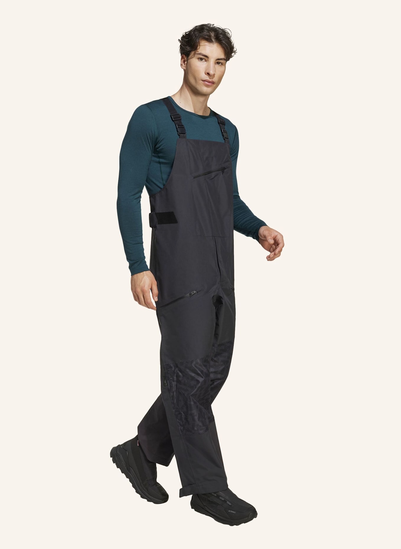 adidas TERREX TERREX XPERIOR HYBRID PRIMEKNIT CLIMAPROOF+ LATZHOSE: SCHWARZ