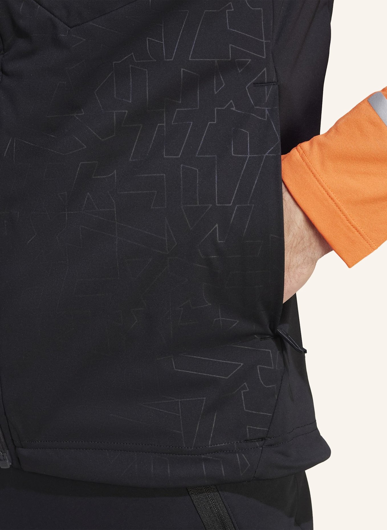 adidas TERREX TERREX XPERIOR CROSS-COUNTRY SKI SOFTSHELL-WESTE: SCHWARZ