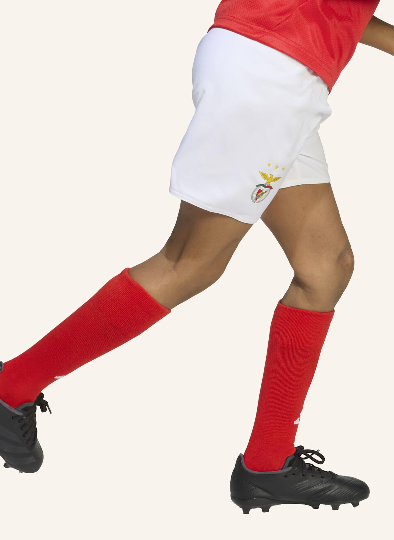 adidas BENFICA LISSABON 25/26 KIDS MINI-HEIMAUSRÜSTUNG: ROT/ WEISS