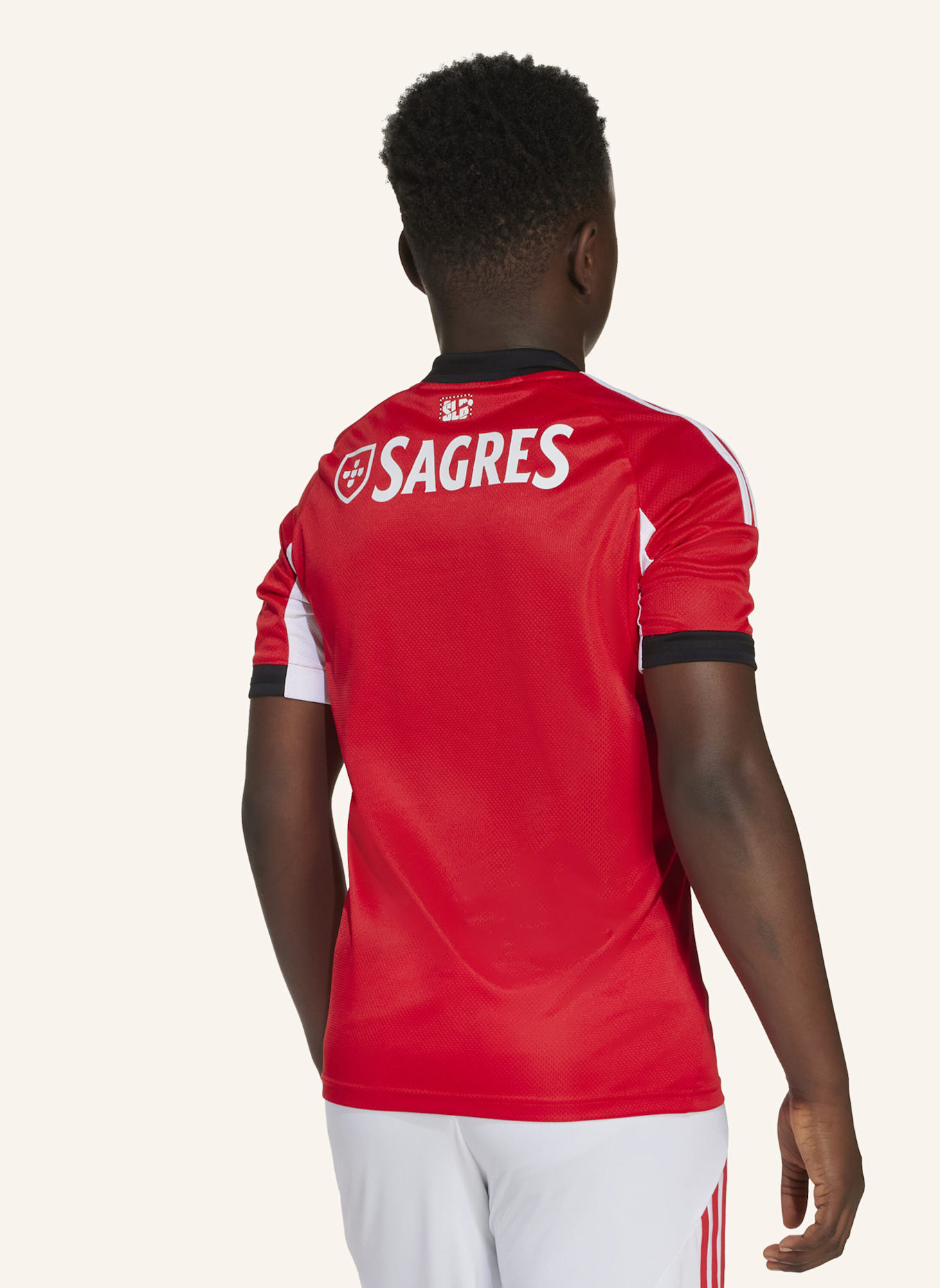 adidas BENFICA LISSABON 25/26 KIDS HEIMTRIKOT: ROT