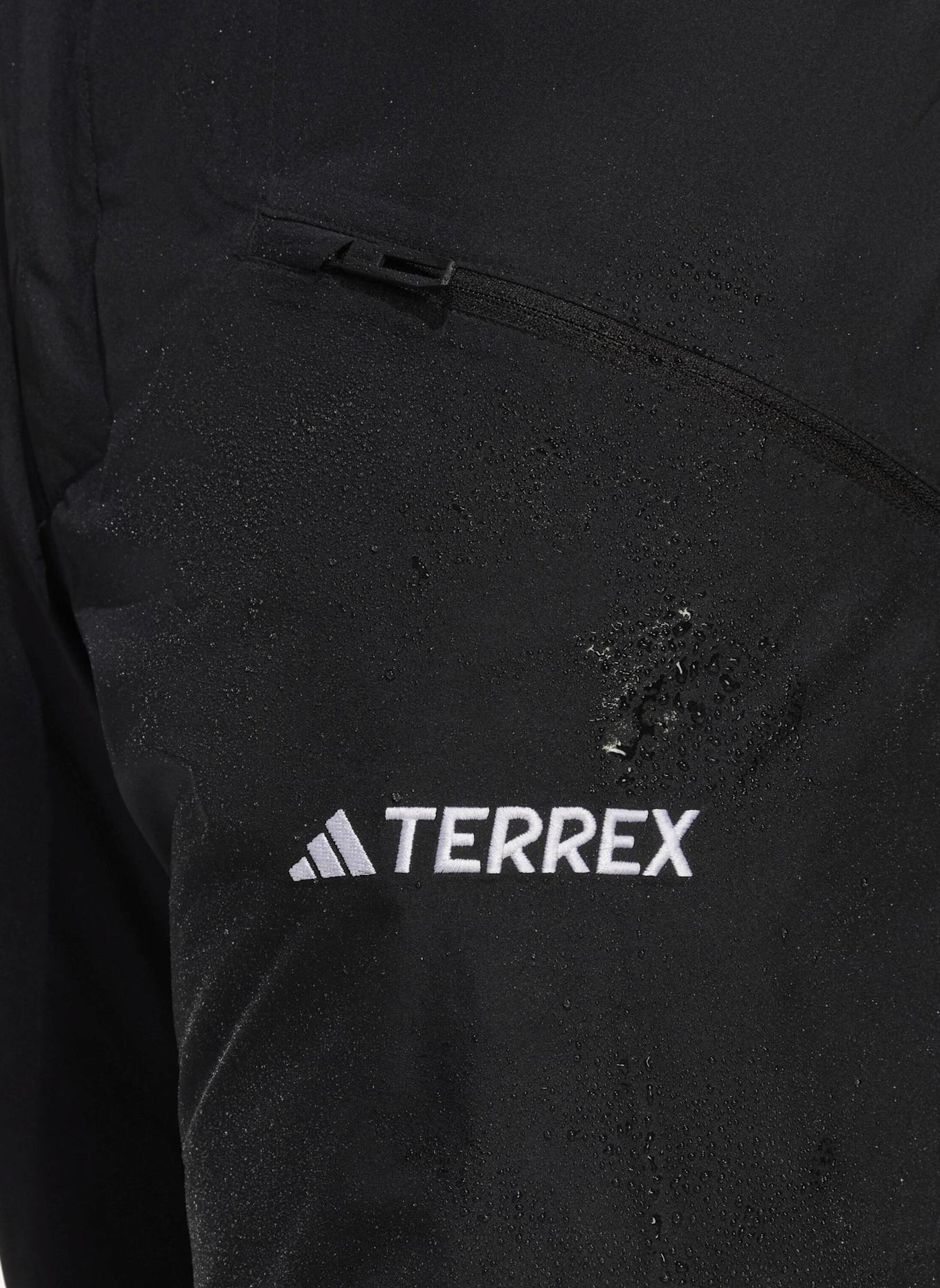 adidas TERREX TERREX MULTI 2-LAGEN ISOLIERTE CLIMAPROOF LATZHOSE: SCHWARZ