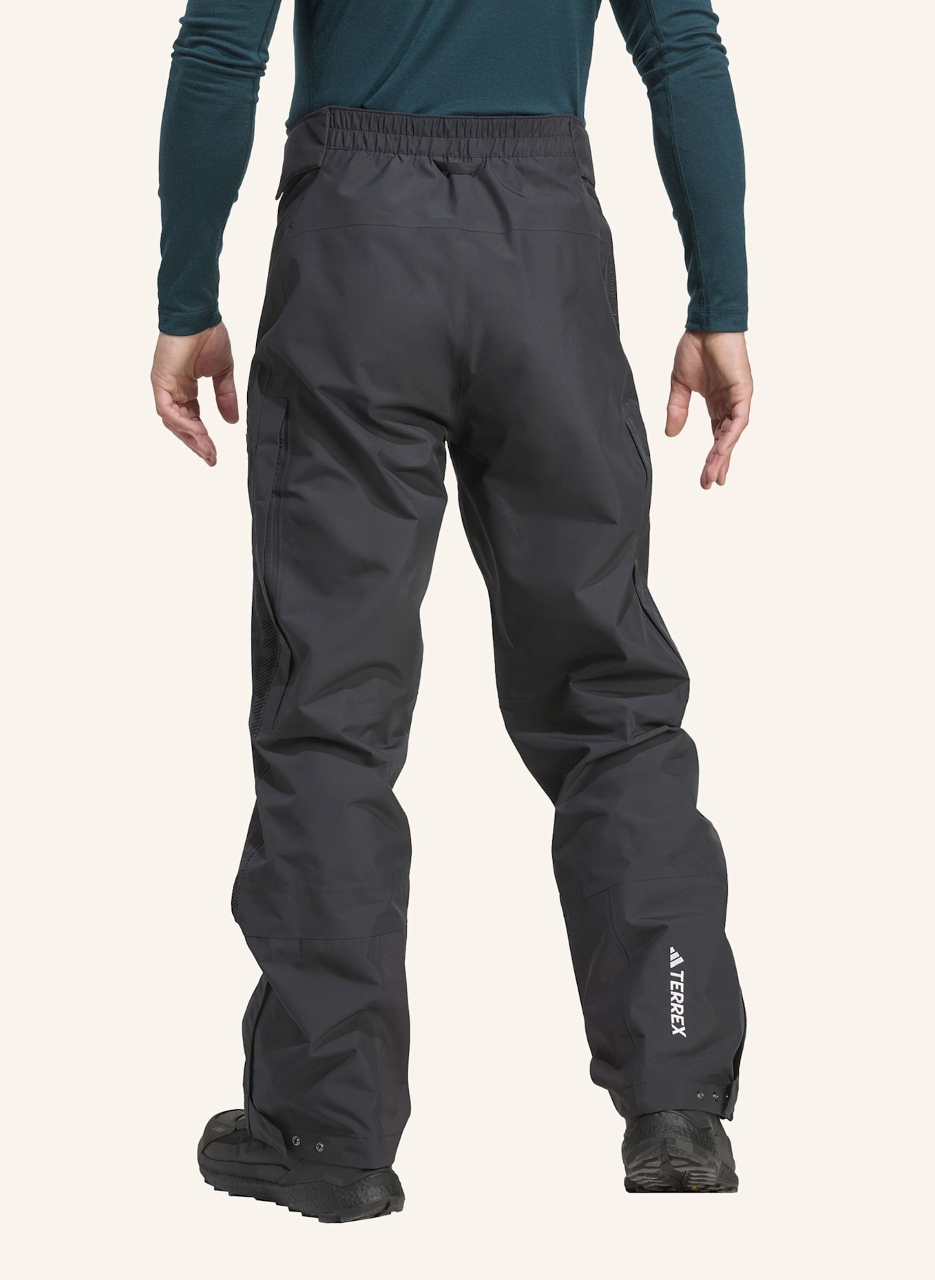 adidas TERREX TERREX XPERIOR HYBRID PRIMEKNIT CLIMAPROOF+ HOSE: SCHWARZ