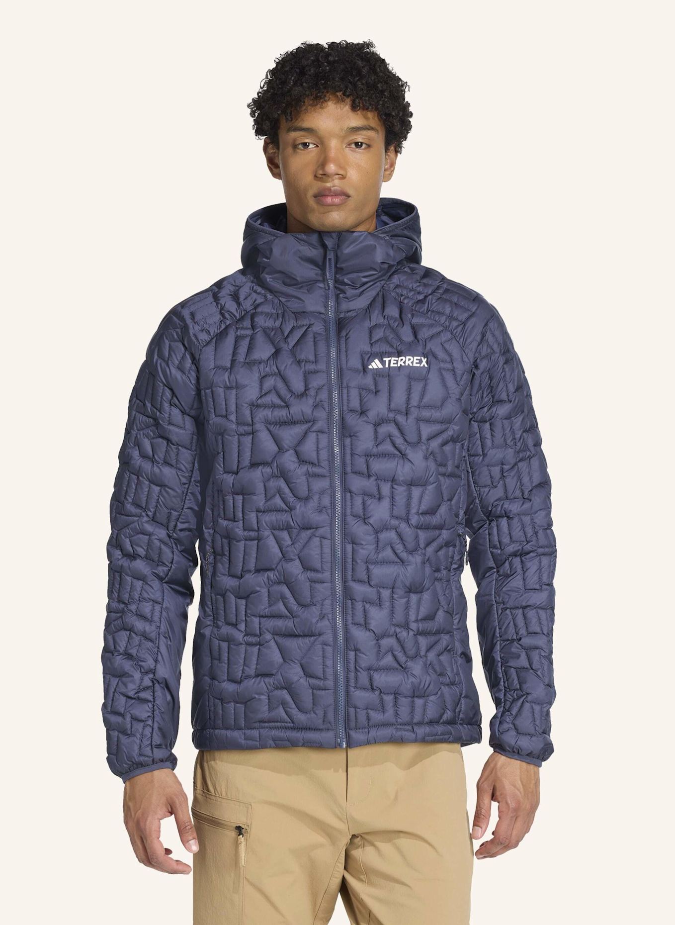 adidas TERREX Steppjacke TERREX XPERIOR PRIMALOFT LOOSE FILL HOODED: BLAU