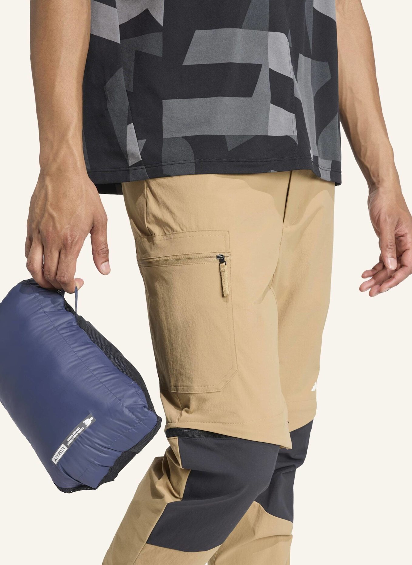 adidas TERREX Steppjacke TERREX XPERIOR PRIMALOFT LOOSE FILL HOODED: BLAU