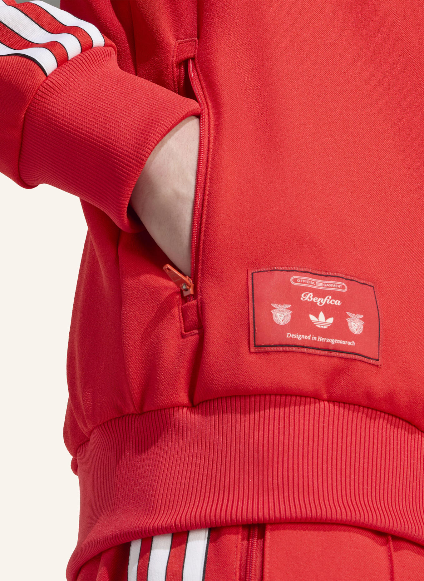 adidas Originals BENFICA LISSABON TERRACE ICONS TRACK TOP: ROT