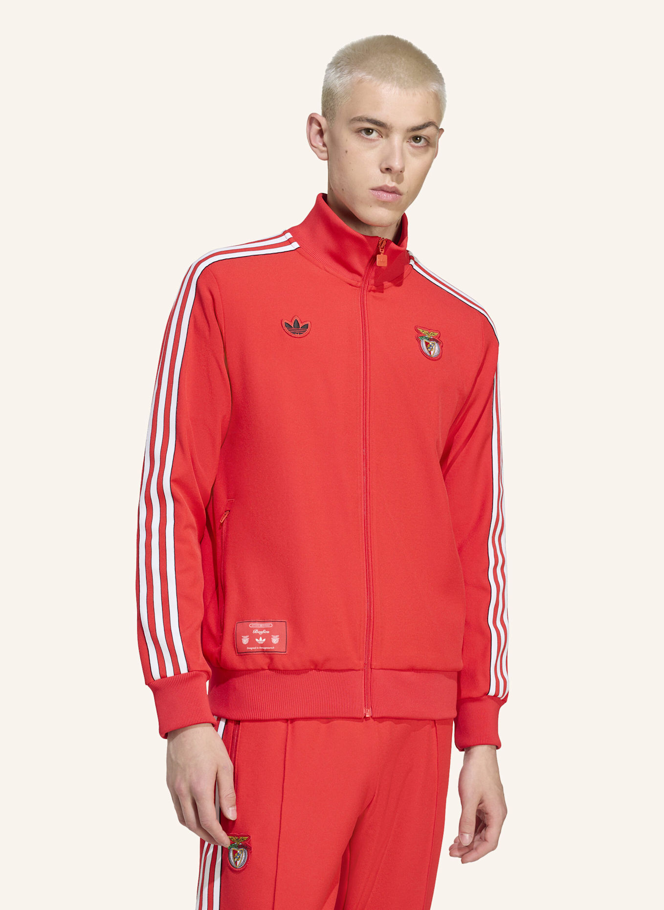 adidas Originals BENFICA LISSABON TERRACE ICONS TRACK TOP: ROT