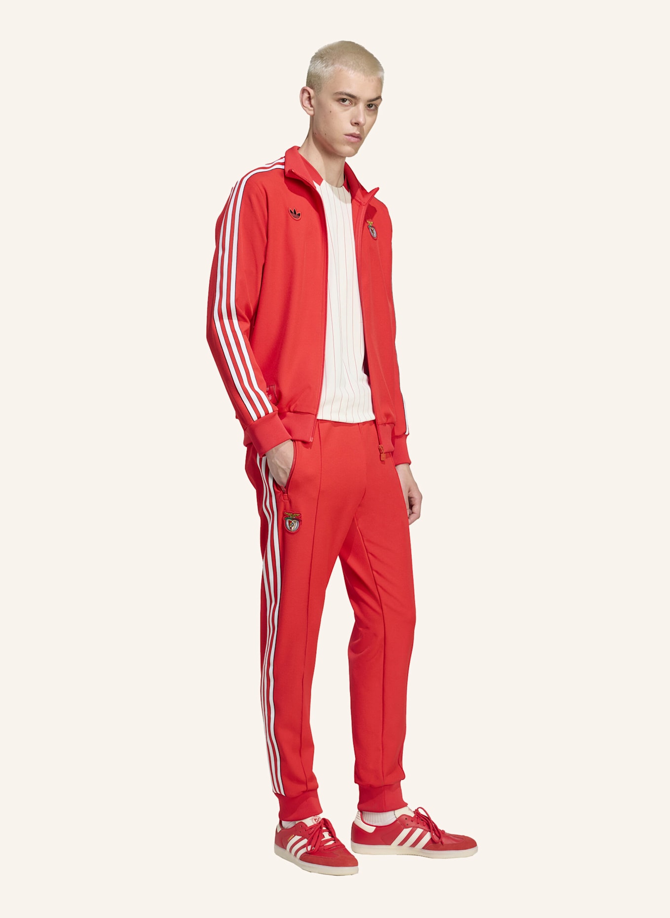 adidas Originals BENFICA LISSABON TERRACE ICONS TRACK TOP: ROT