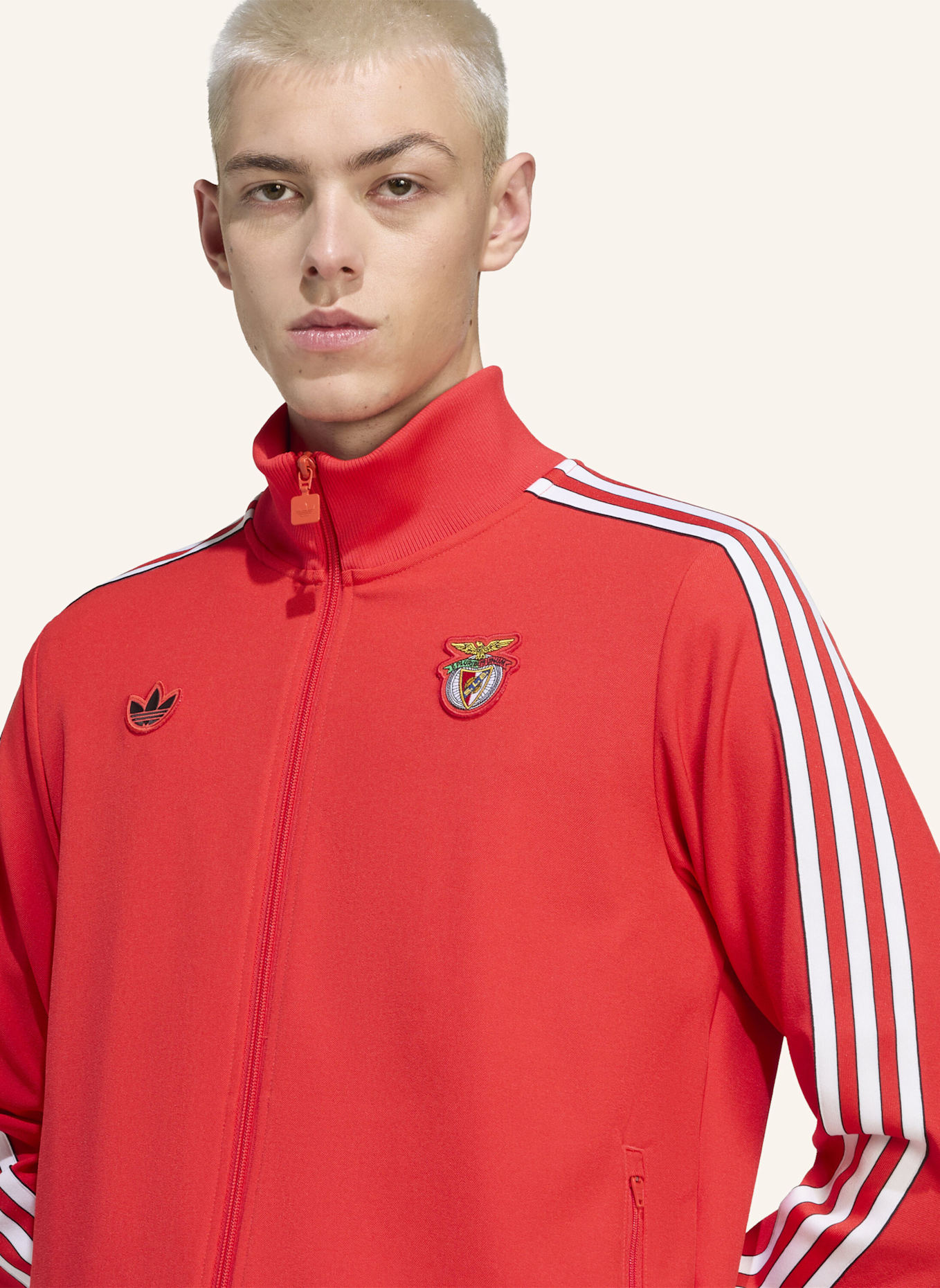 adidas Originals BENFICA LISSABON TERRACE ICONS TRACK TOP: ROT