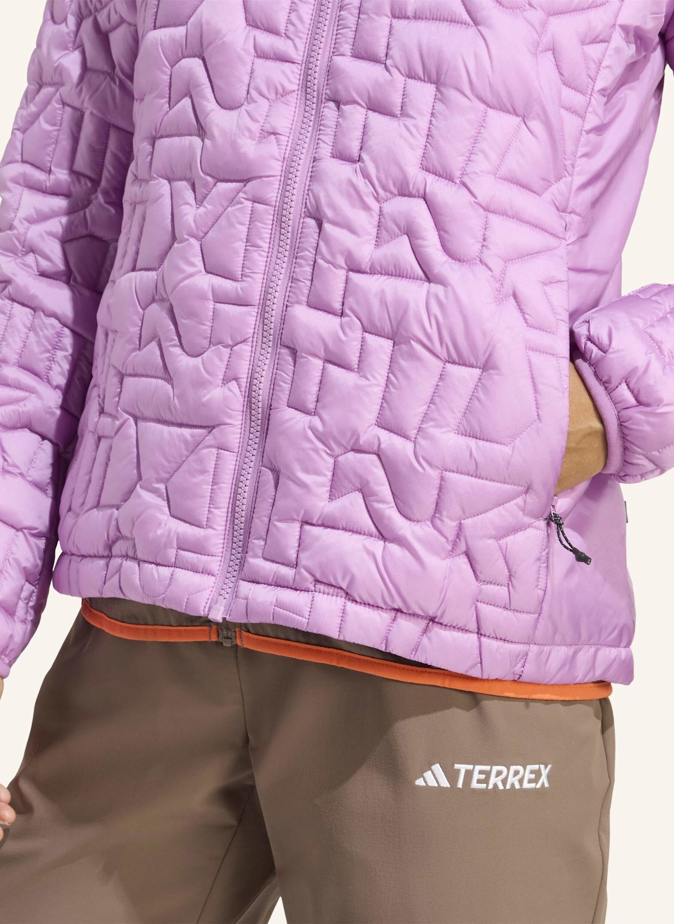 adidas TERREX Steppjacke TERREX XPERIOR PRIMALOFT LOOSE FILL HOODED: LILA