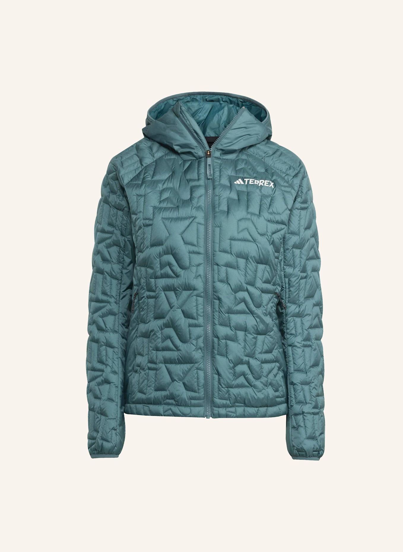 adidas TERREX Steppjacke TERREX XPERIOR PRIMALOFT LOOSE FILL HOODED: TÜRKIS