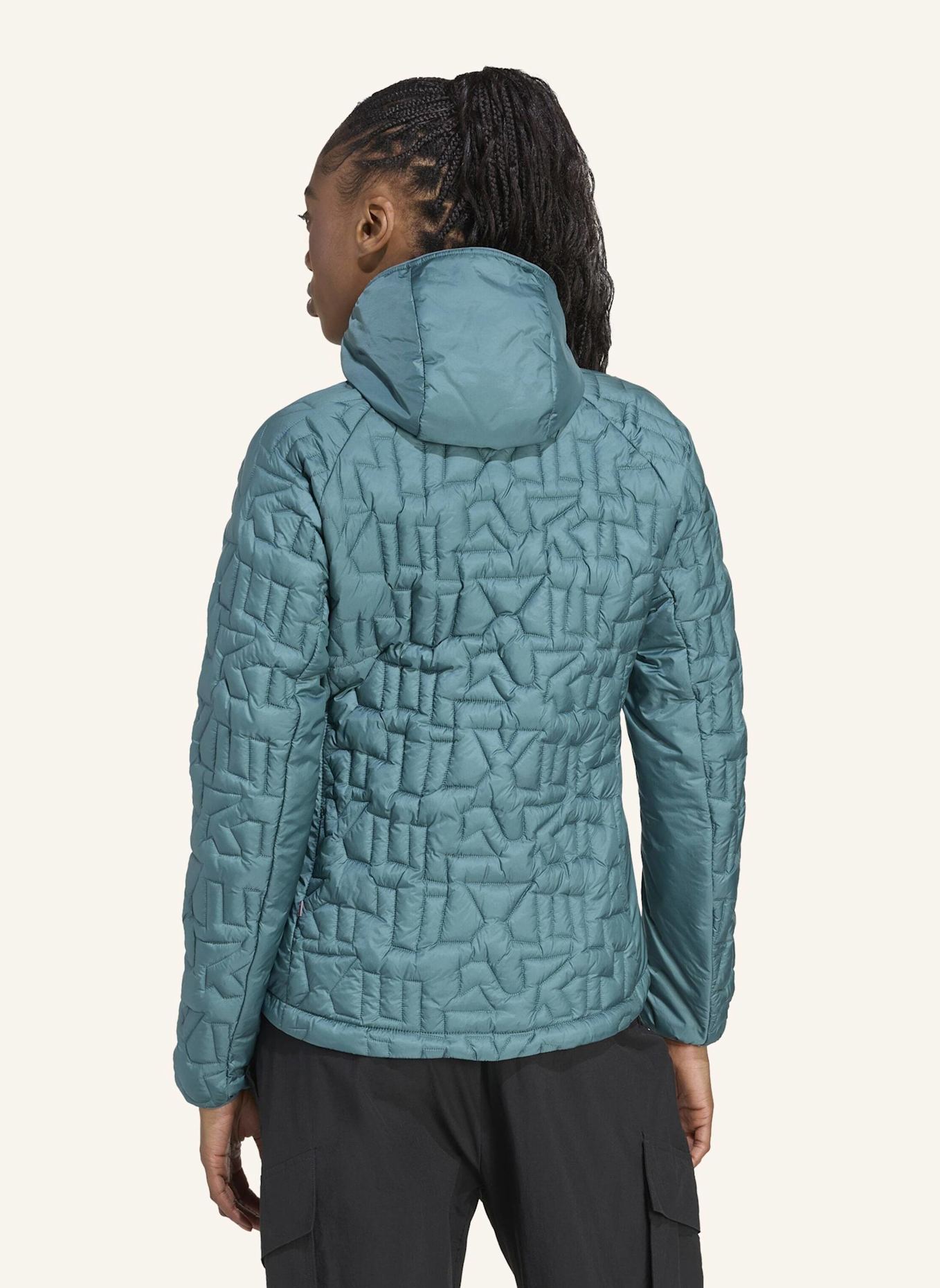 adidas TERREX Steppjacke TERREX XPERIOR PRIMALOFT LOOSE FILL HOODED: TÜRKIS
