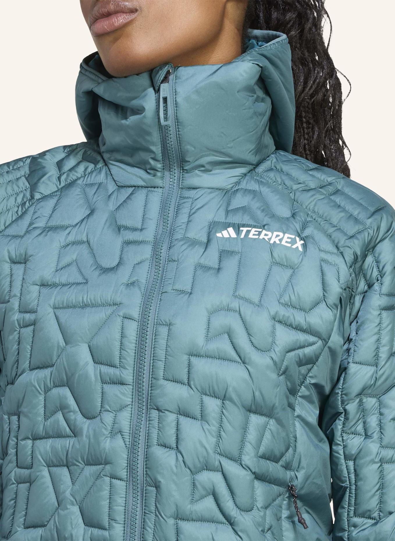 adidas TERREX Steppjacke TERREX XPERIOR PRIMALOFT LOOSE FILL HOODED: TÜRKIS