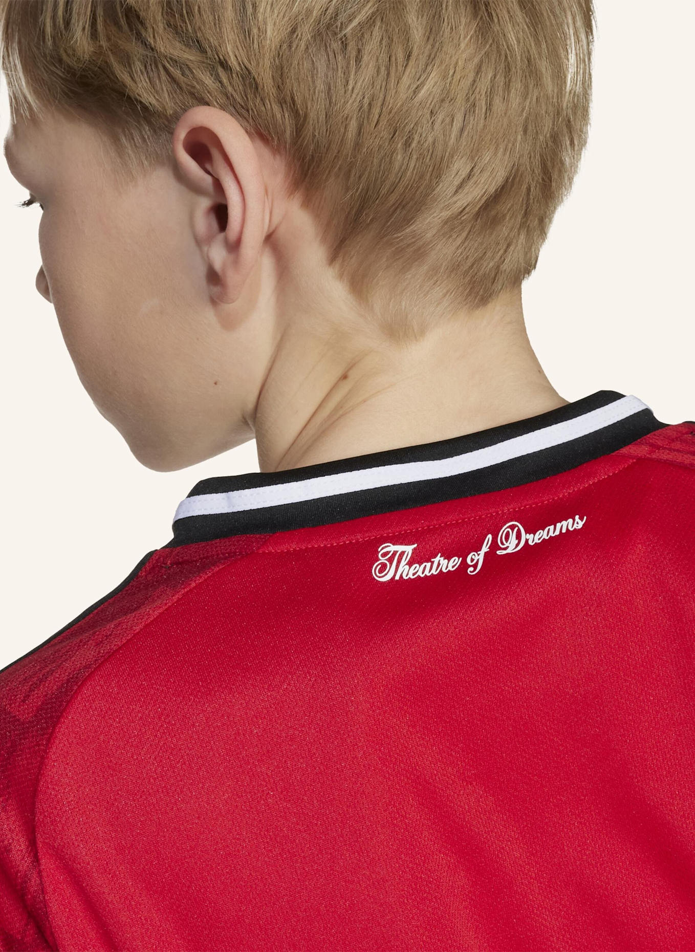 adidas MANCHESTER UNITED 25/26 LANGÄRMELIGES HEIMTRIKOT KIDS: ROT