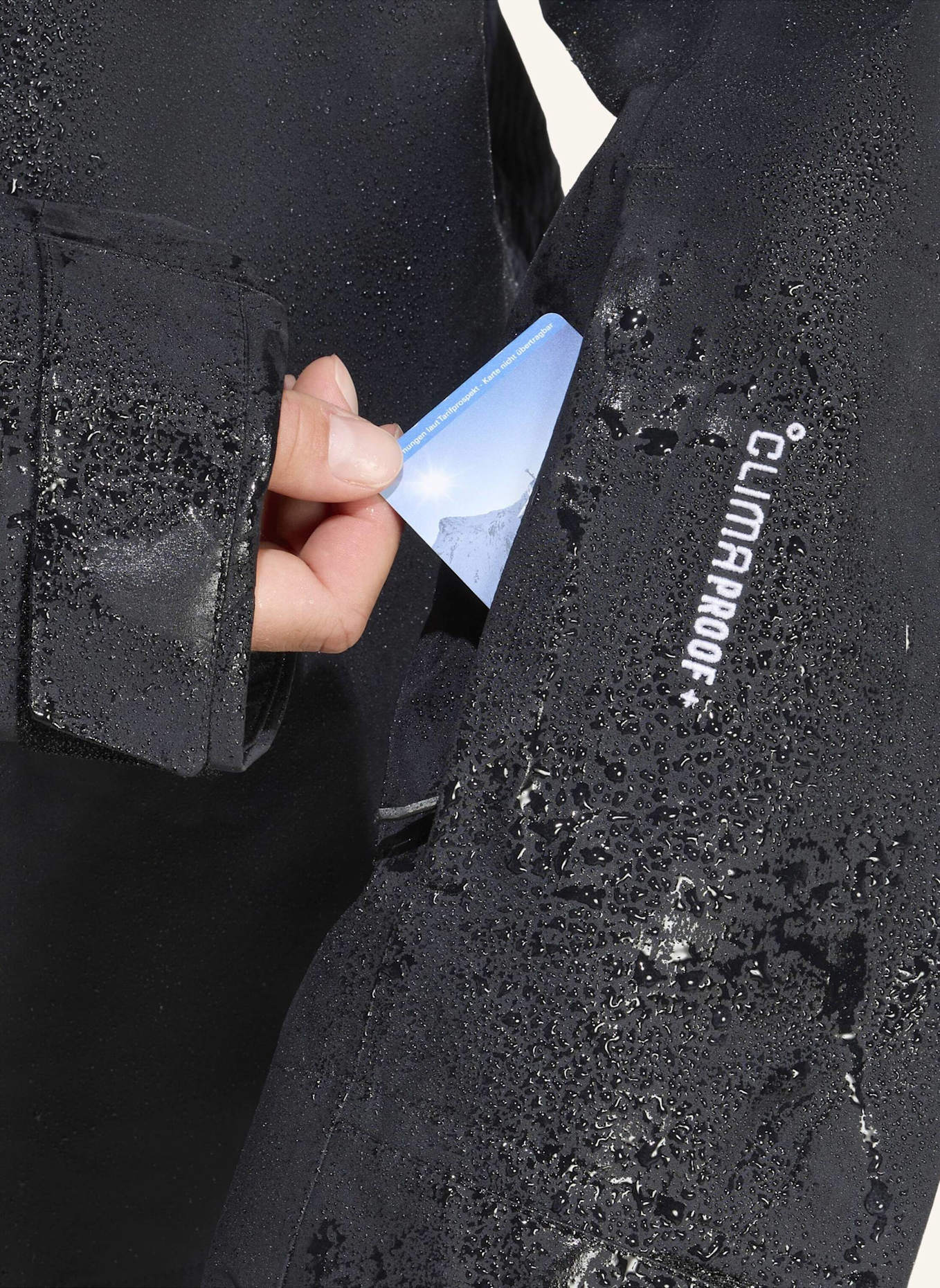 adidas TERREX TERREX XPERIOR HYBRID PRIMEKNIT CLIMAPROOF+ JACKE: SCHWARZ