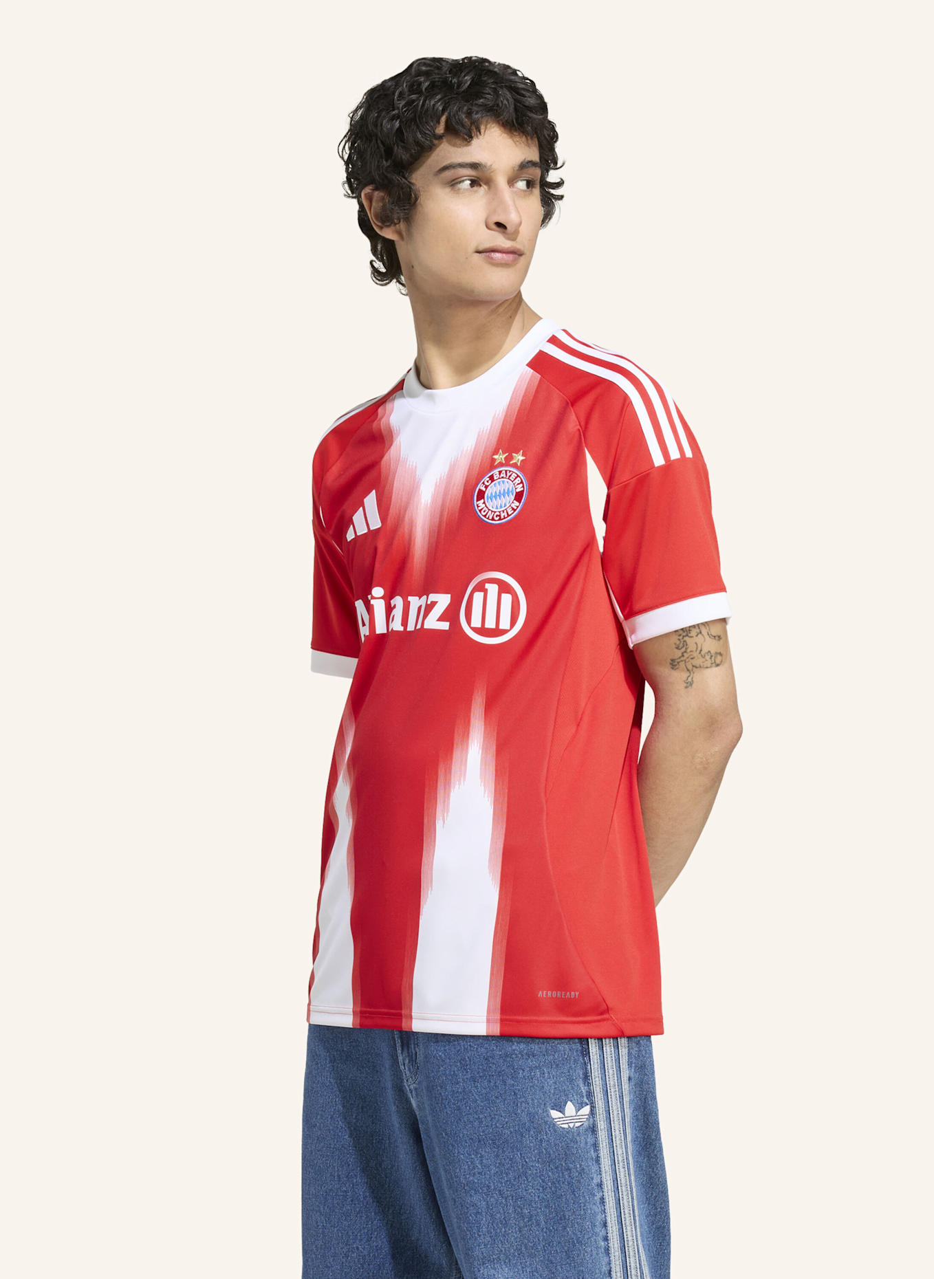 adidas FC BAYERN MÜNCHEN 25/26 FRAUENTEAM HEIMTRIKOT: ROT