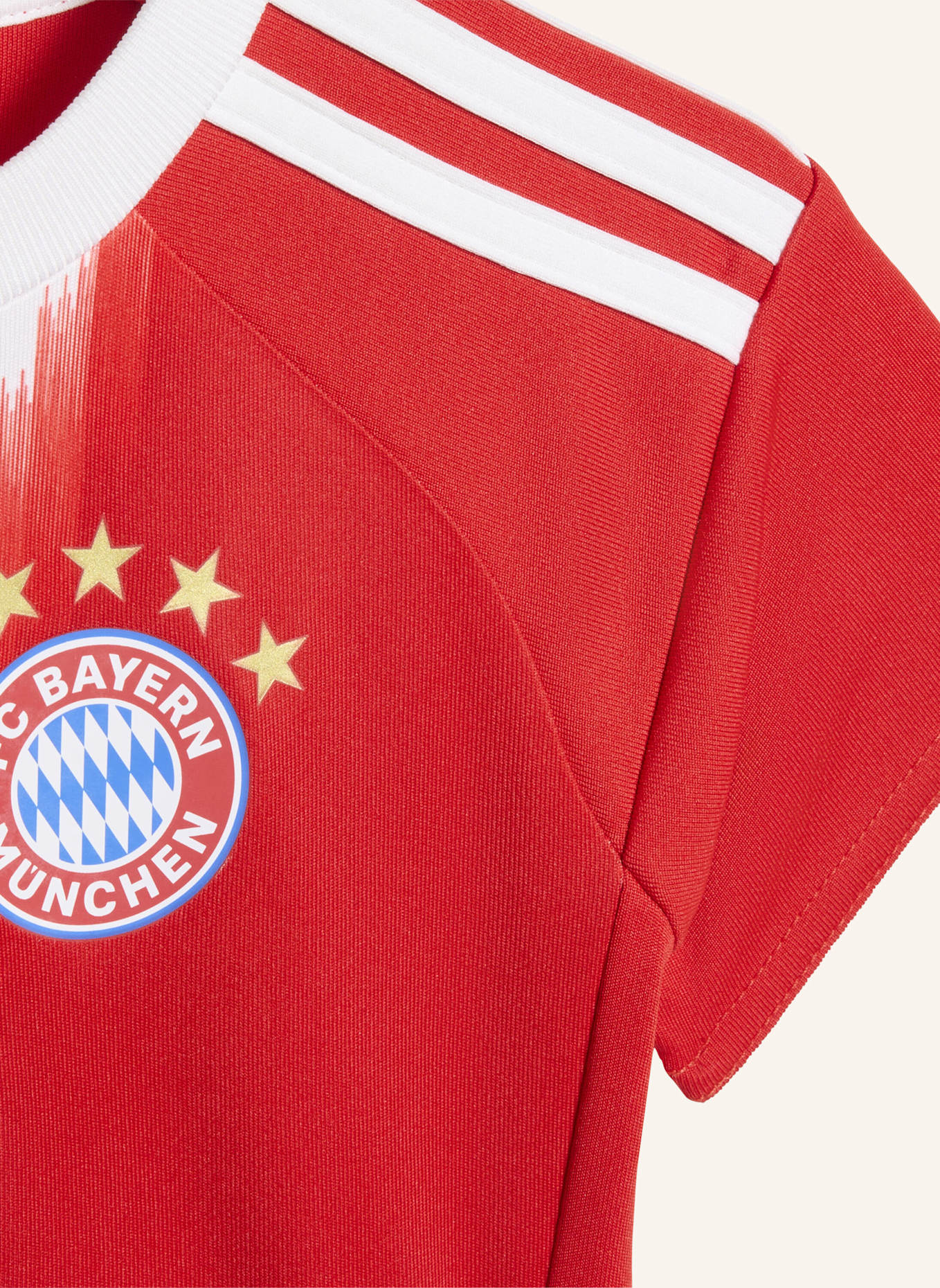 adidas FC BAYERN MÜNCHEN 25/26 KIDS MINI-HEIMAUSRÜSTUNG: ROT
