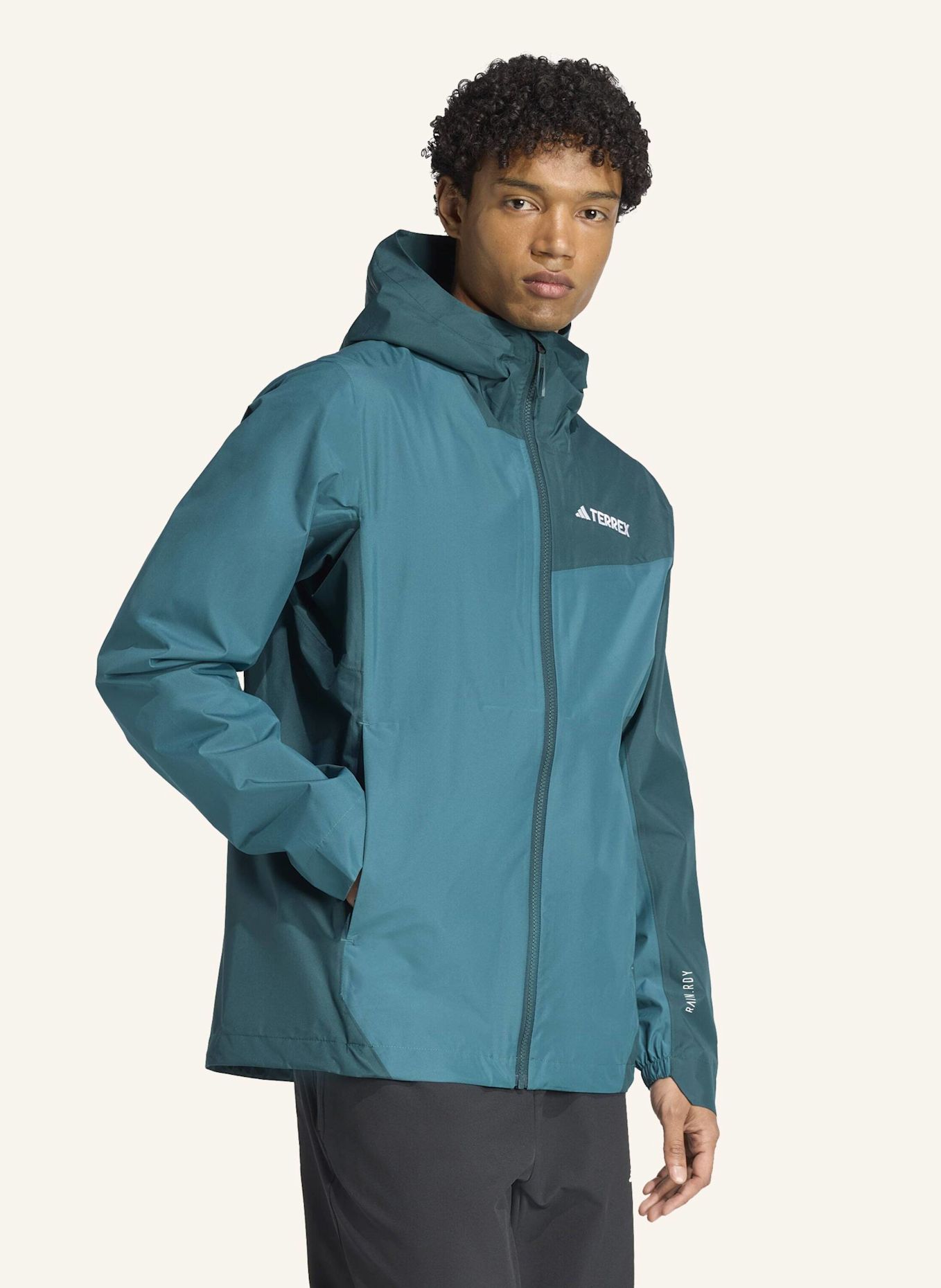 adidas TERREX TERREX MULTI 2.5L RAIN.RDY REGENJACKE: GRÜN