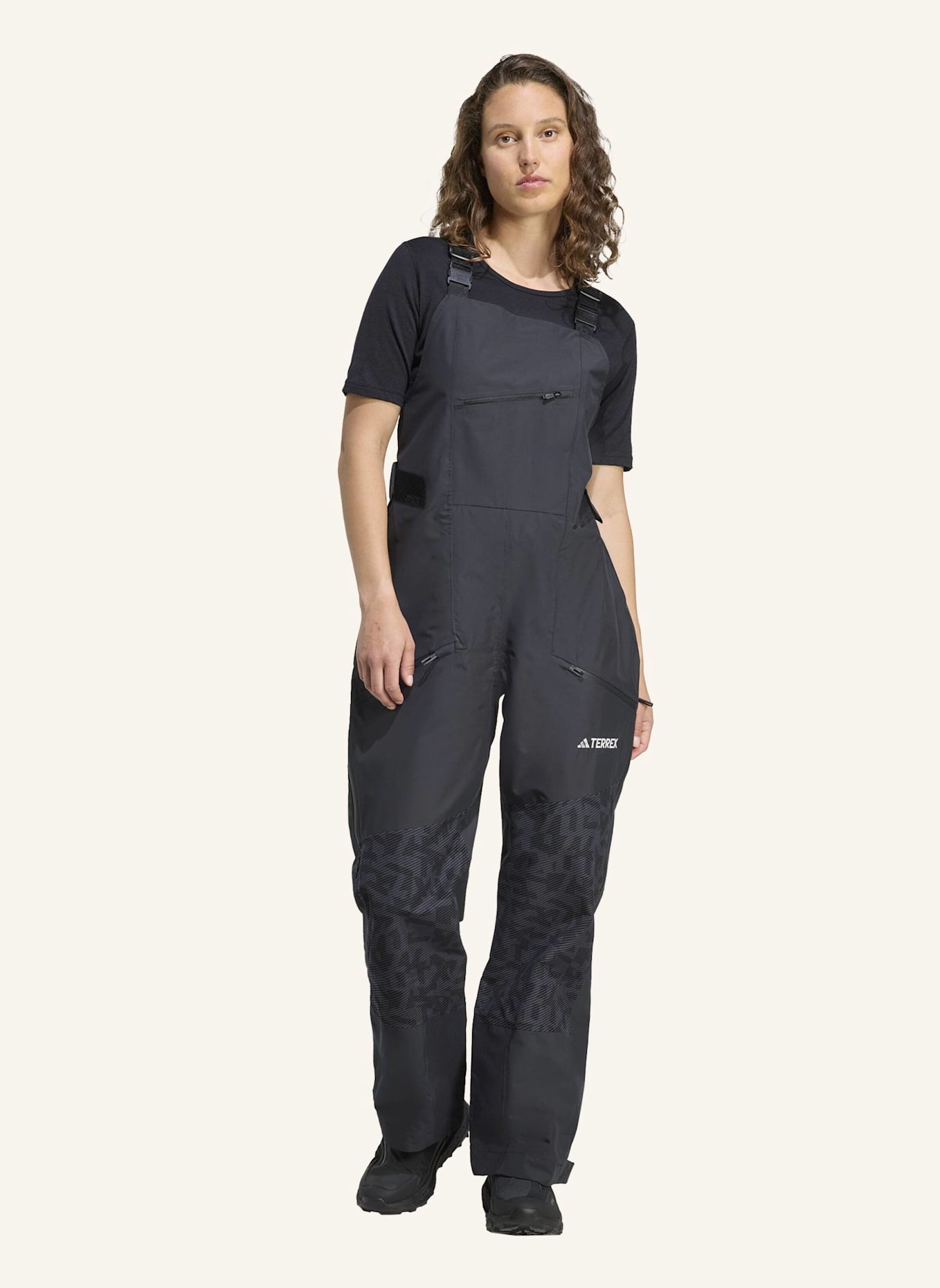 adidas TERREX TERREX XPERIOR HYBRID PRIMEKNIT CLIMAPROOF+ LATZHOSE: SCHWARZ