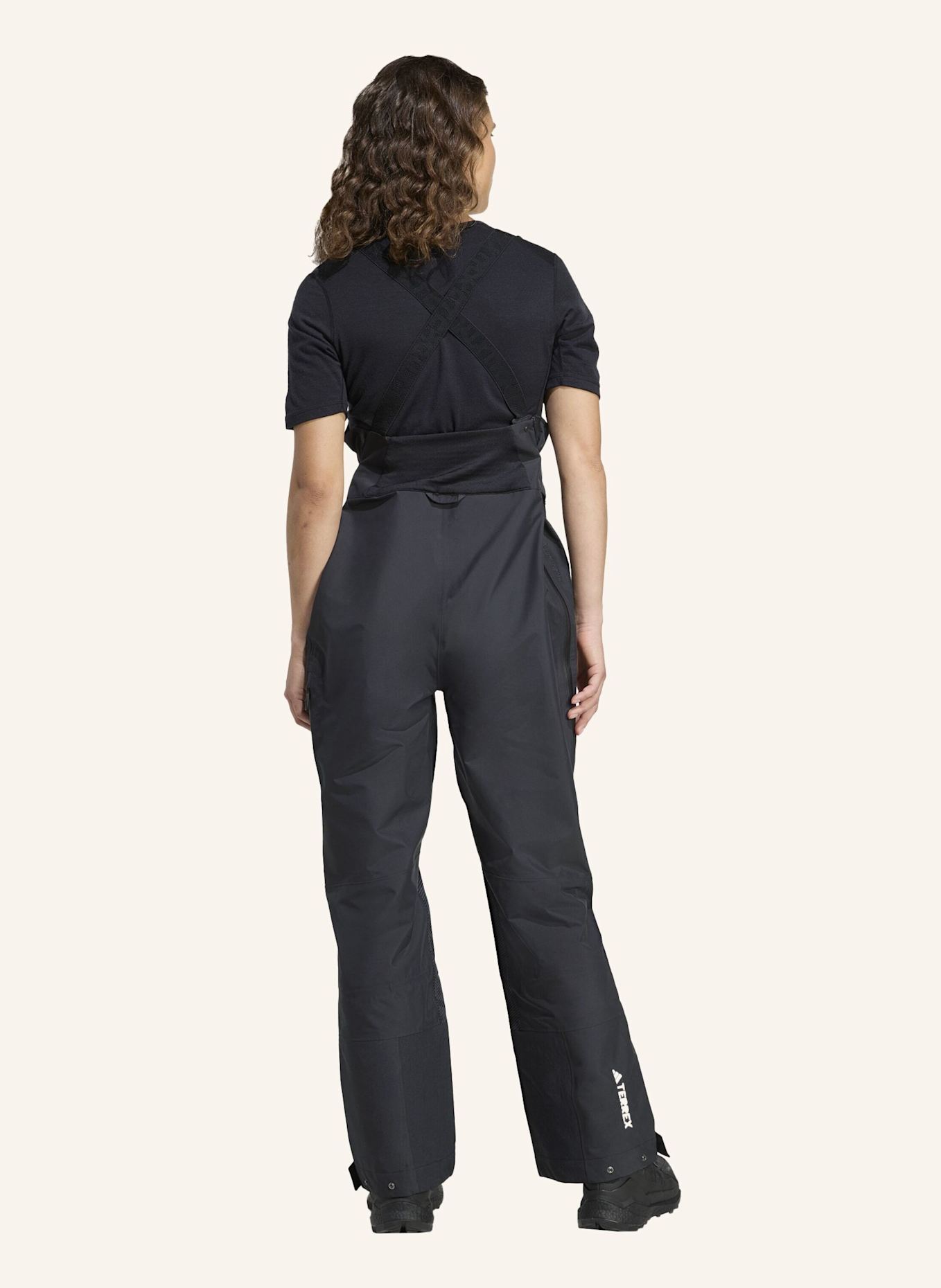 adidas TERREX TERREX XPERIOR HYBRID PRIMEKNIT CLIMAPROOF+ LATZHOSE: SCHWARZ