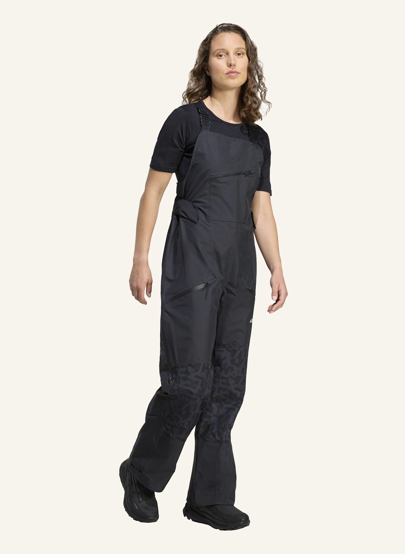 adidas TERREX TERREX XPERIOR HYBRID PRIMEKNIT CLIMAPROOF+ LATZHOSE: SCHWARZ