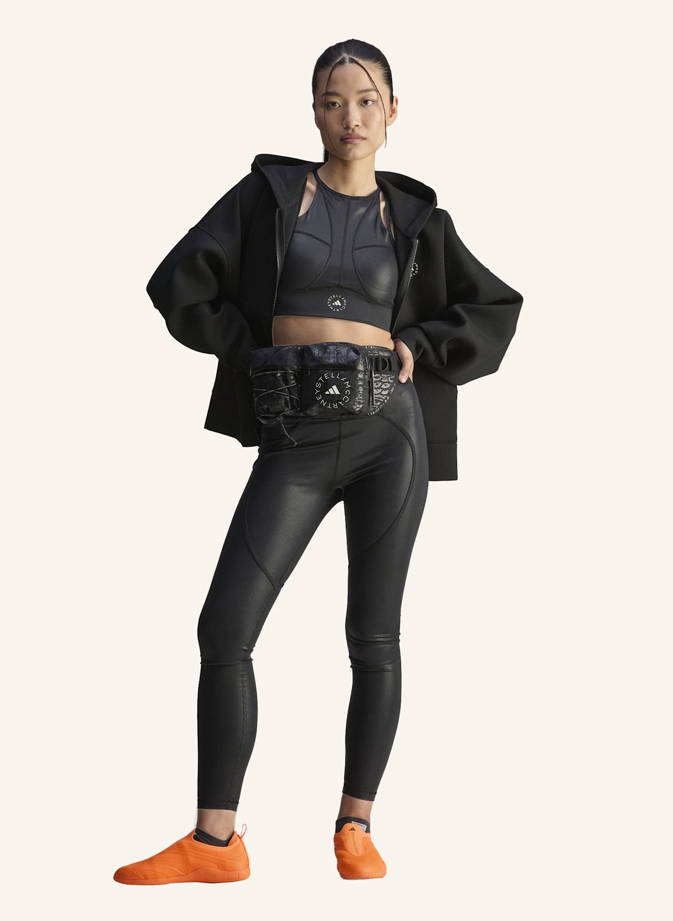 adidas by Stella McCartney Sweatjacke ADIDAS BY STELLA MCCARTNEY SCUBA: SCHWARZ