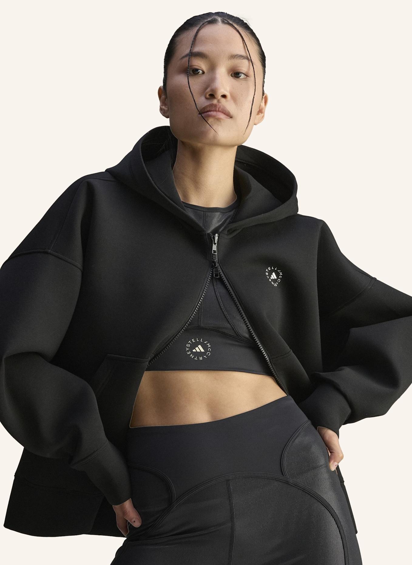 adidas by Stella McCartney Sweatjacke ADIDAS BY STELLA MCCARTNEY SCUBA: SCHWARZ