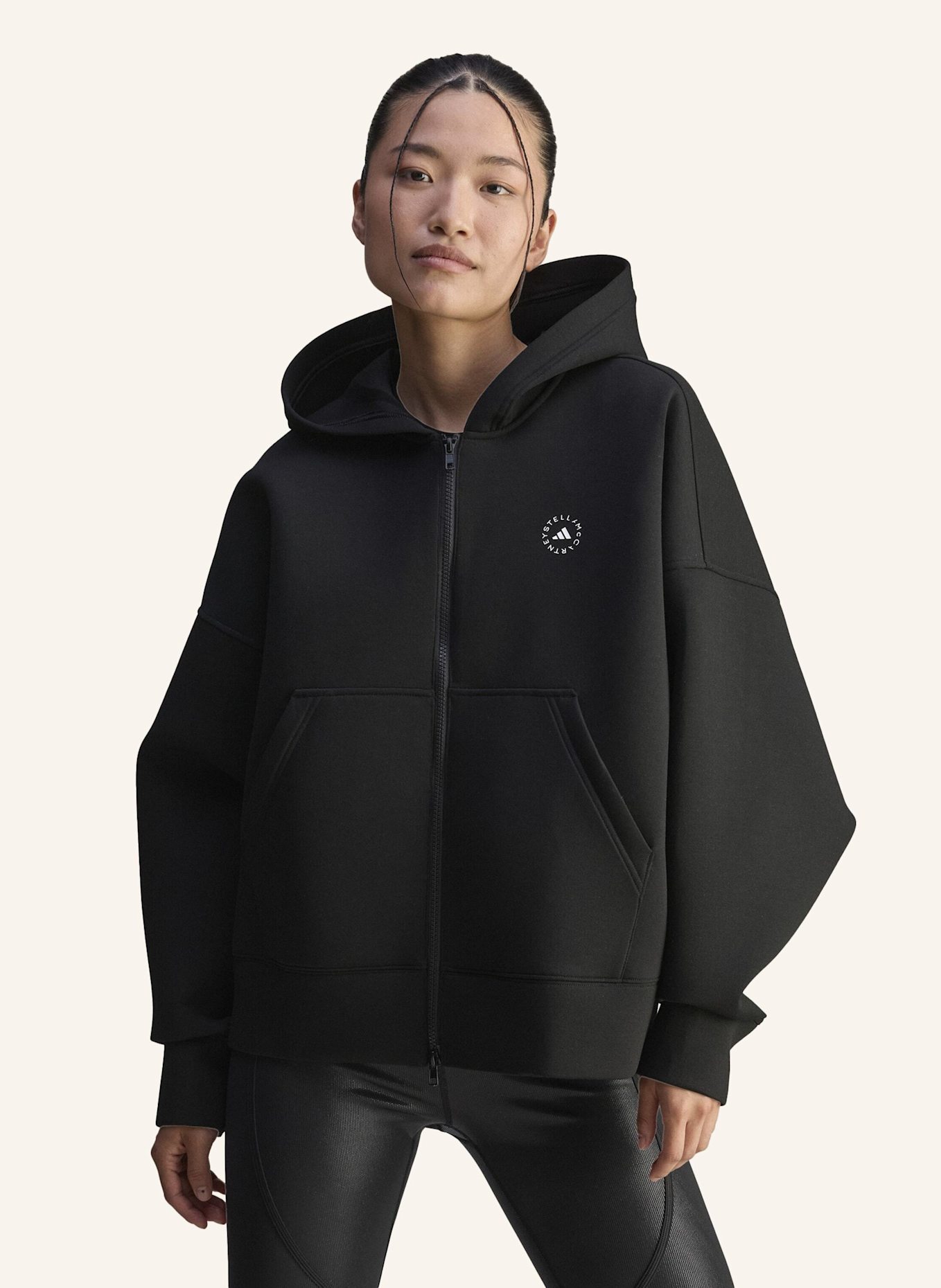 adidas by Stella McCartney Sweatjacke ADIDAS BY STELLA MCCARTNEY SCUBA: SCHWARZ