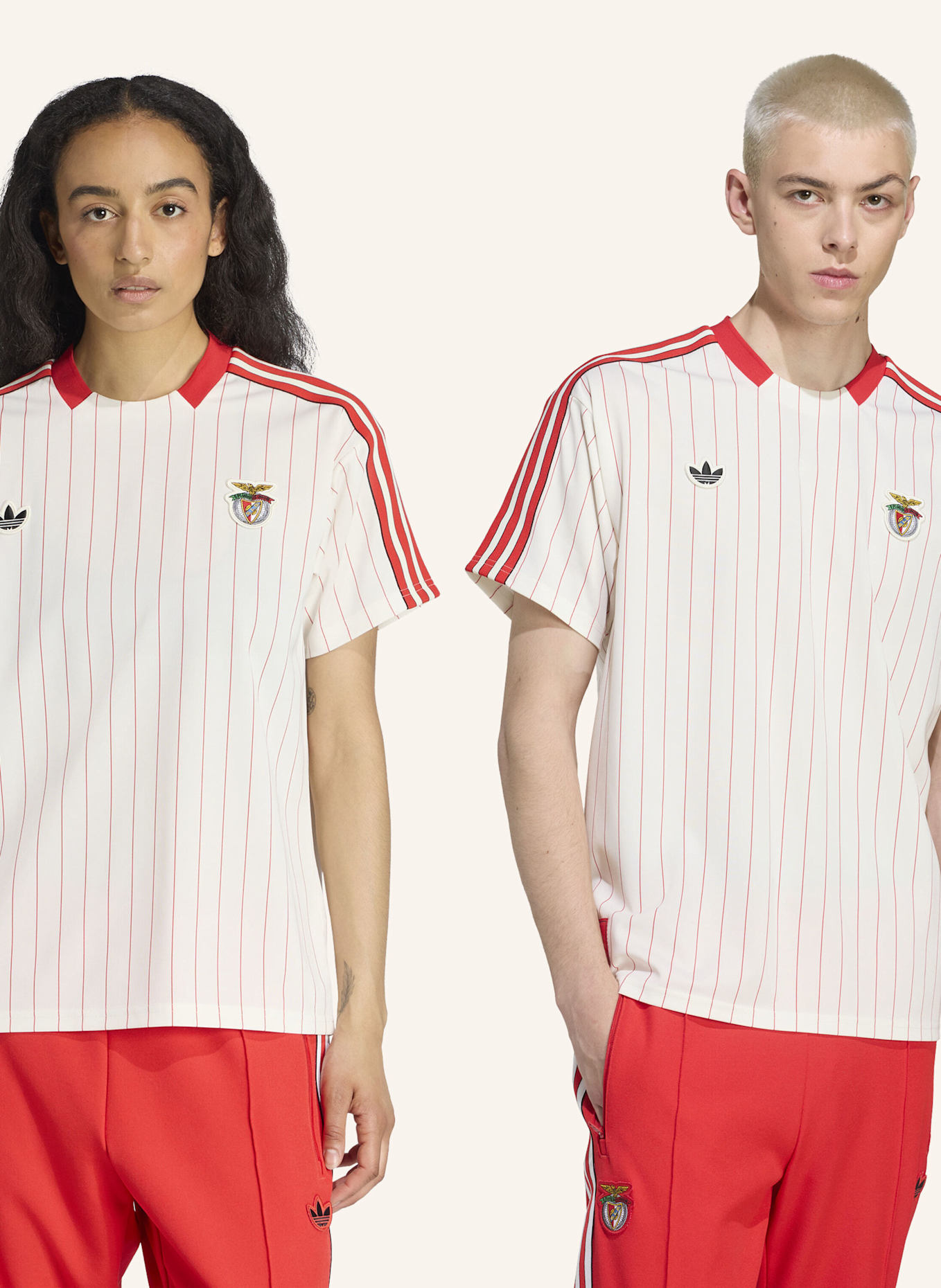 adidas Originals BENFICA TERRACE ICONS JERSEY: WEISS