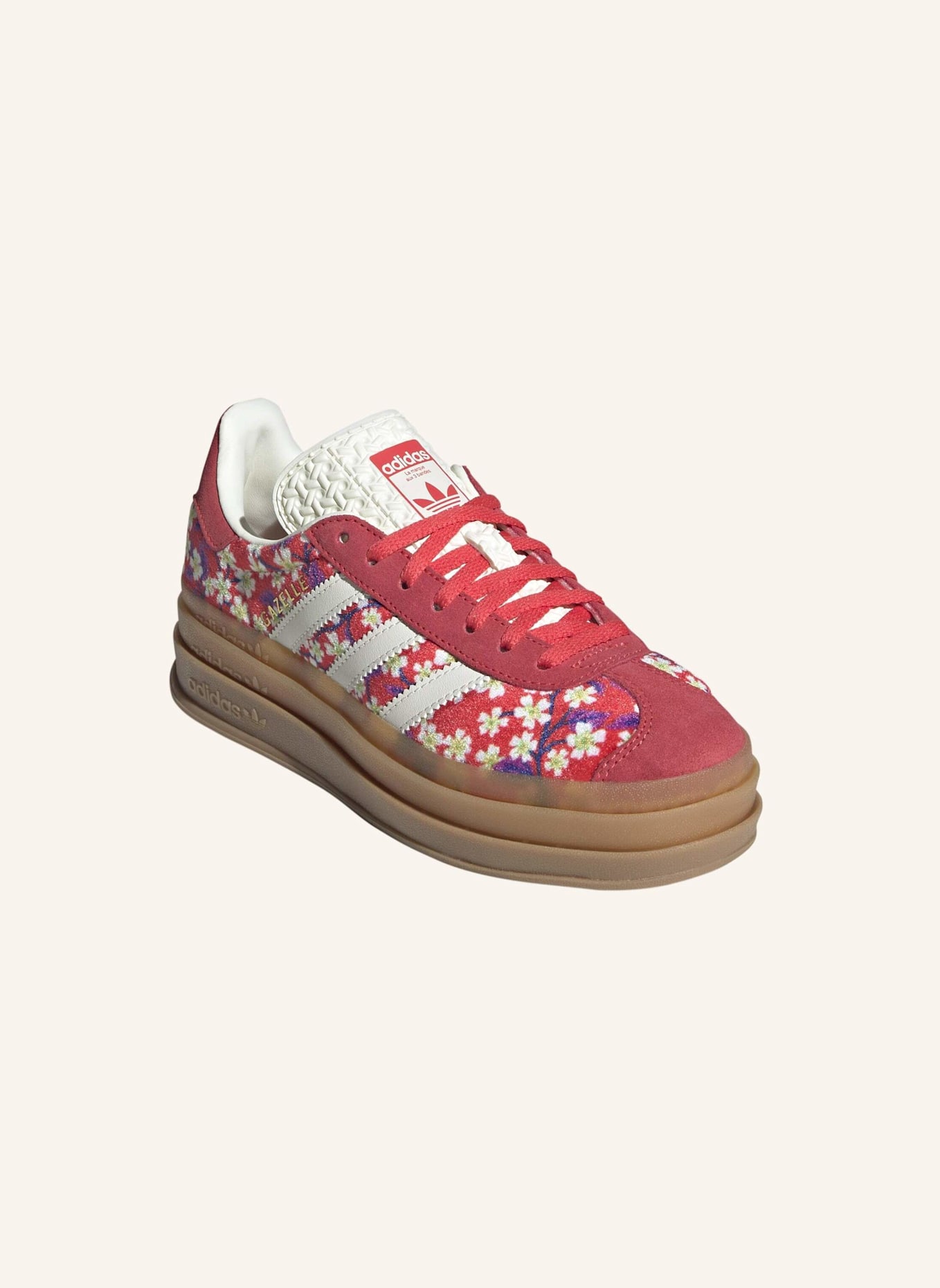 adidas Originals GAZELLE BOLD X LIBERTY LONDON SCHUH: ROT
